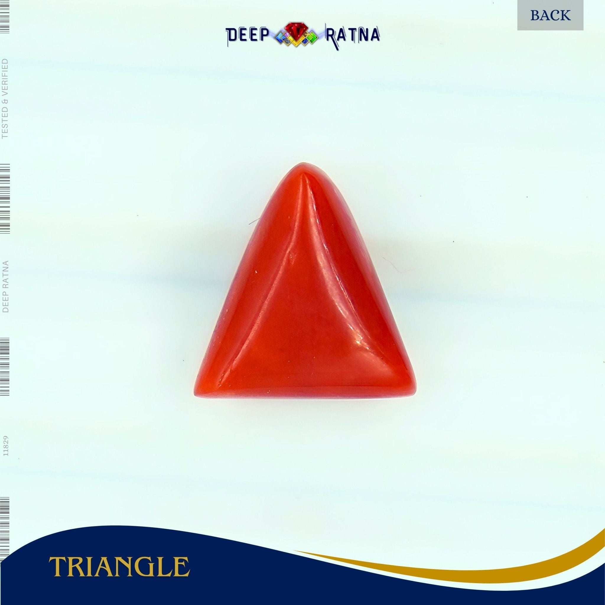 Red Coral 3.21 Carat (Italian) - Deep Ratna
