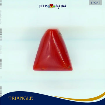Red Coral 3.29 Carat (Italian) - Deep Ratna