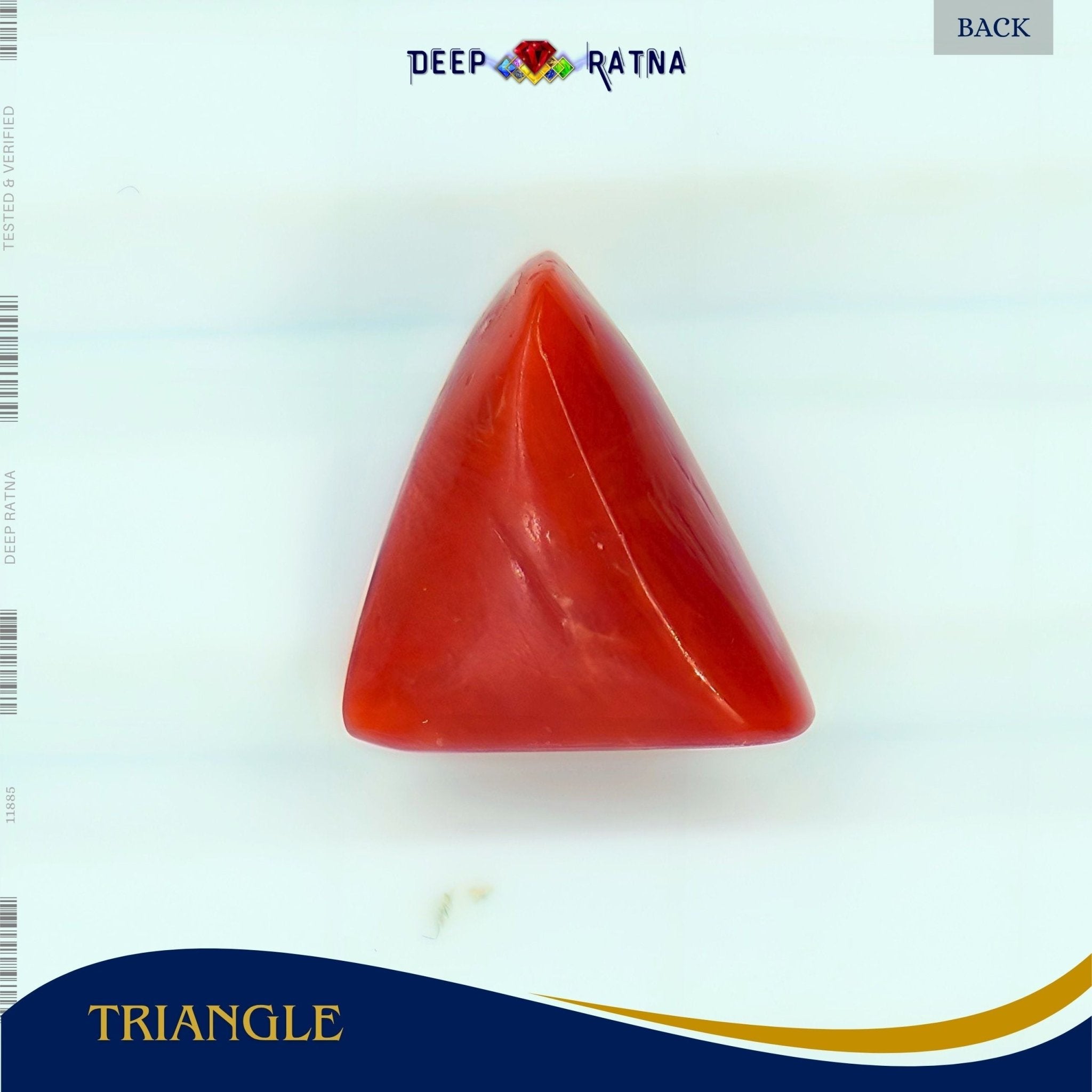 Red Coral 3.33 Carat (Italian) - Deep Ratna