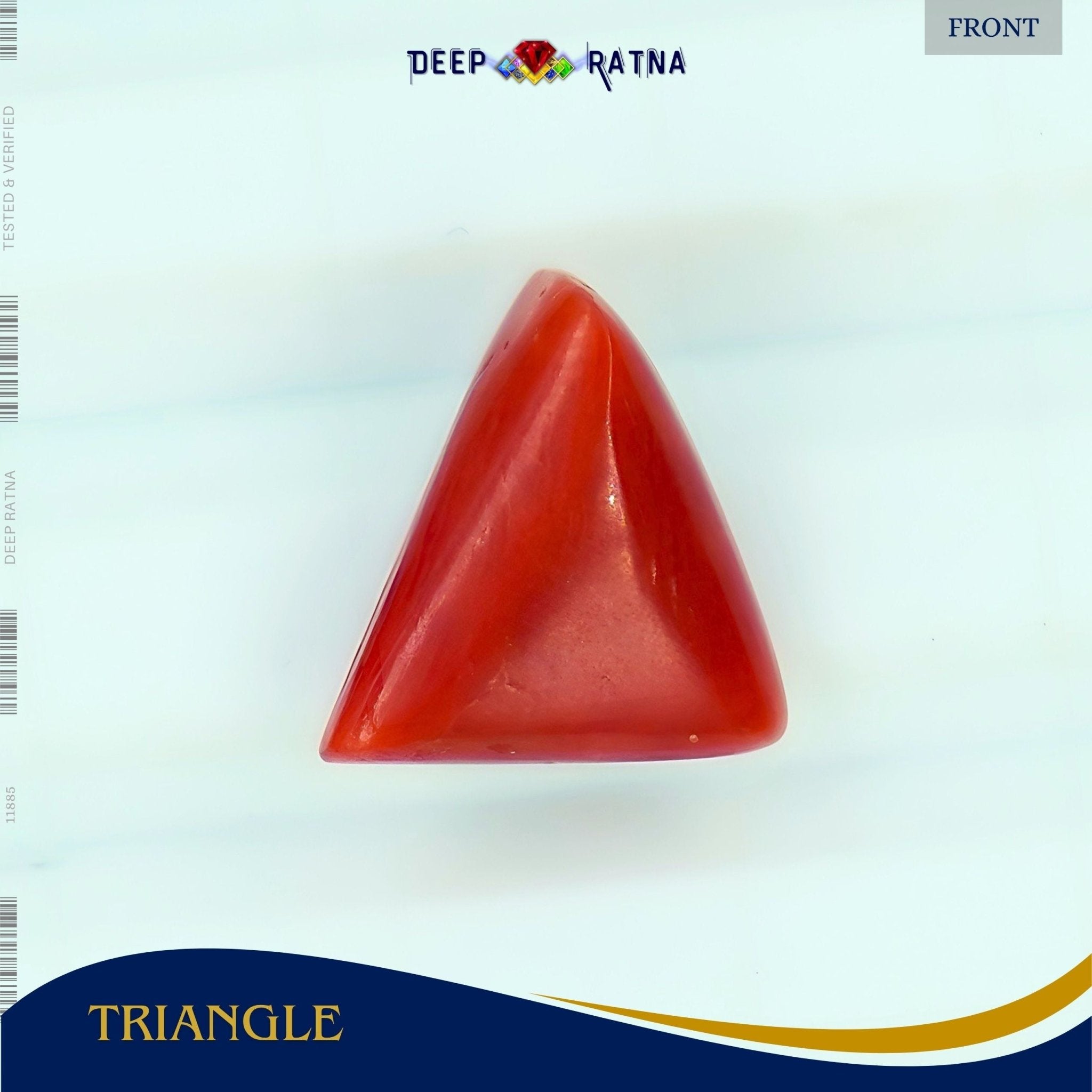 Red Coral 3.33 Carat (Italian) - Deep Ratna