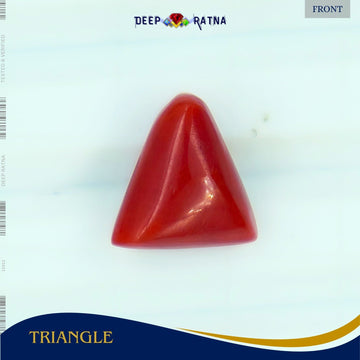 Red Coral 3.36 Carat (Italian) - Deep Ratna