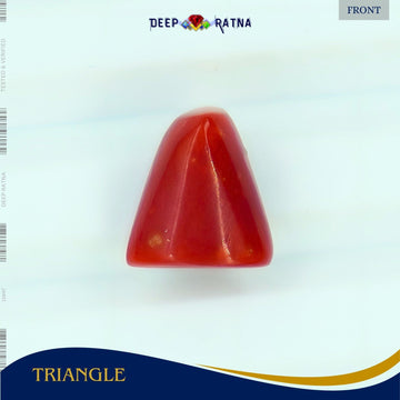 Red Coral 3.37 Carat (Italian) - Deep Ratna