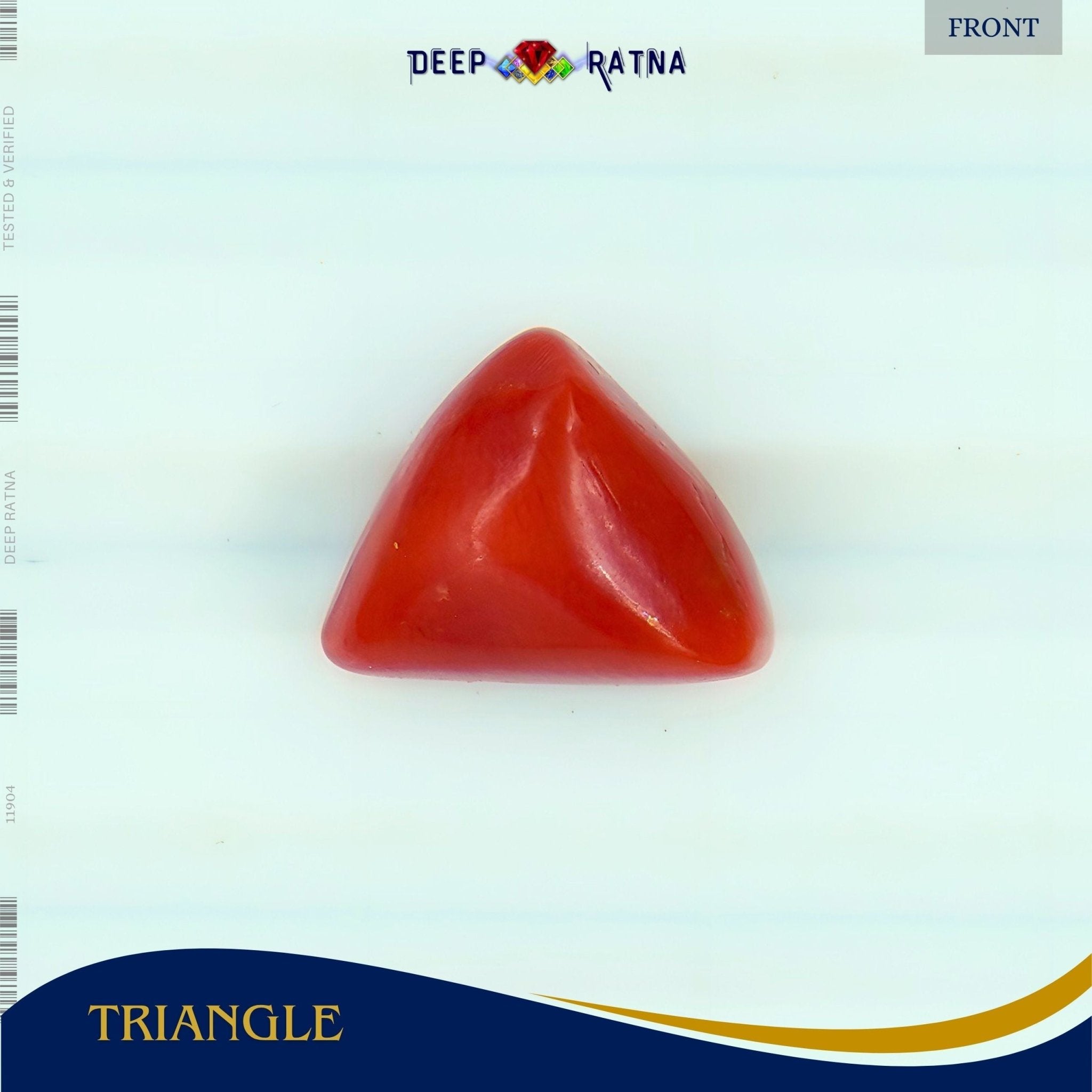 Red Coral 3.47 Carat (Italian) - Deep Ratna
