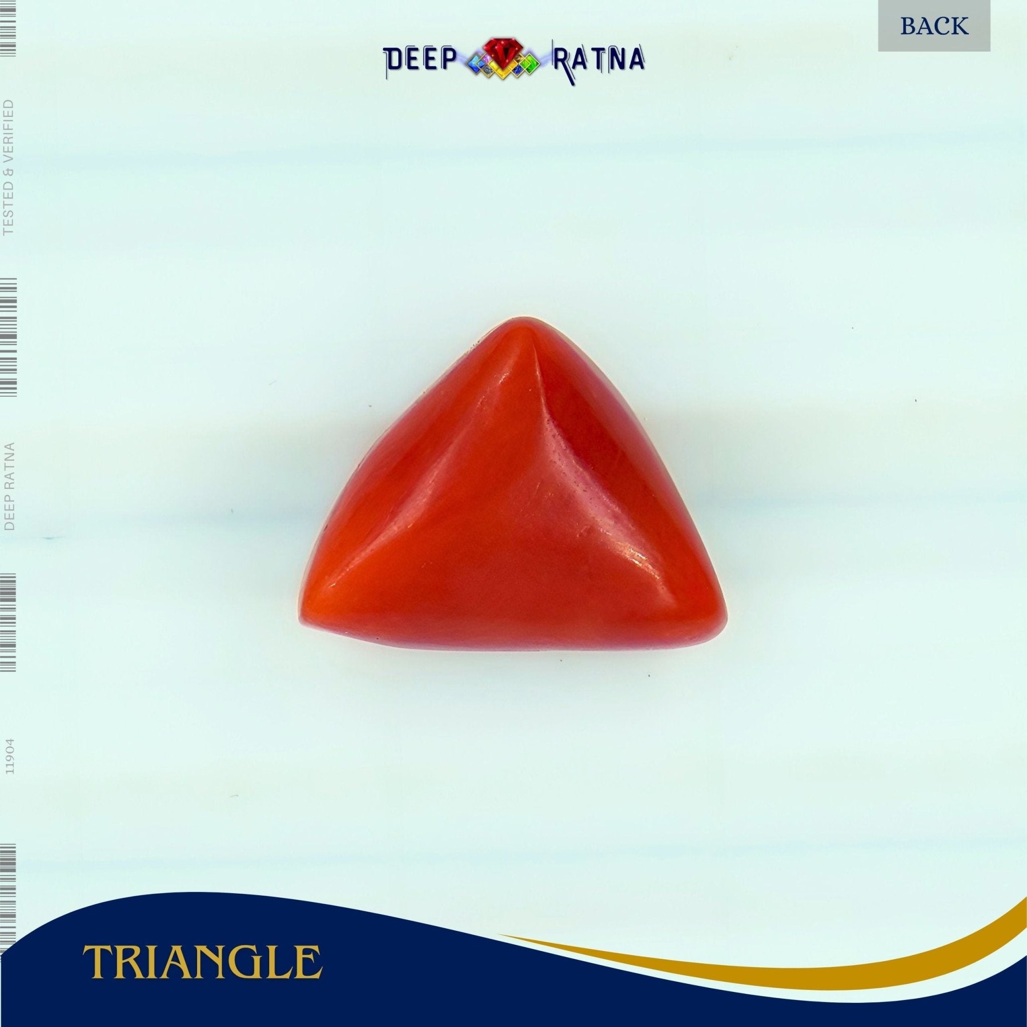 Red Coral 3.47 Carat (Italian) - Deep Ratna