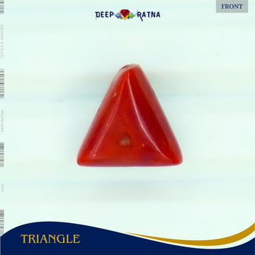 Red Coral 3.51 Carat (Italian) - Deep Ratna