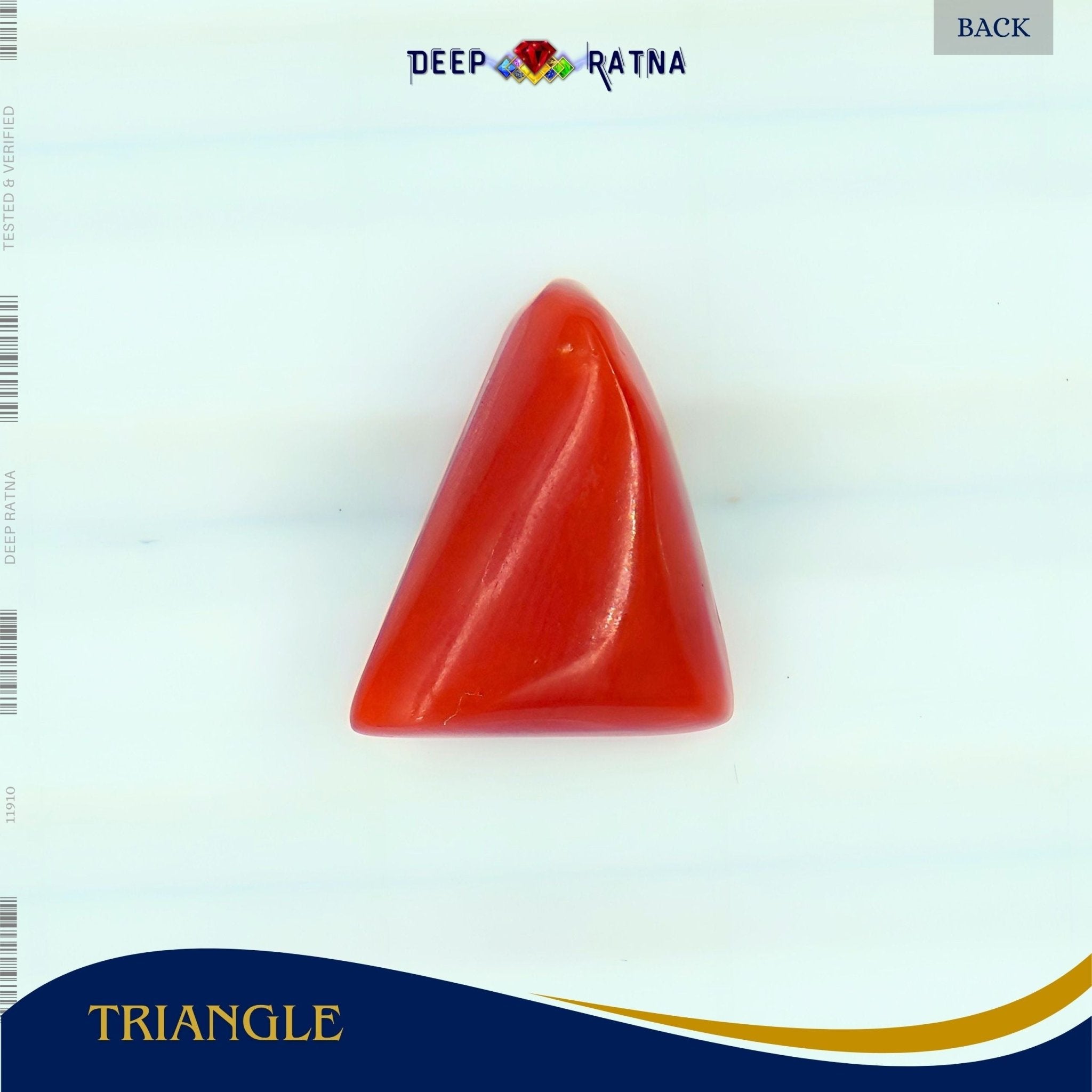 Red Coral 3.53 Carat (Italian) - Deep Ratna