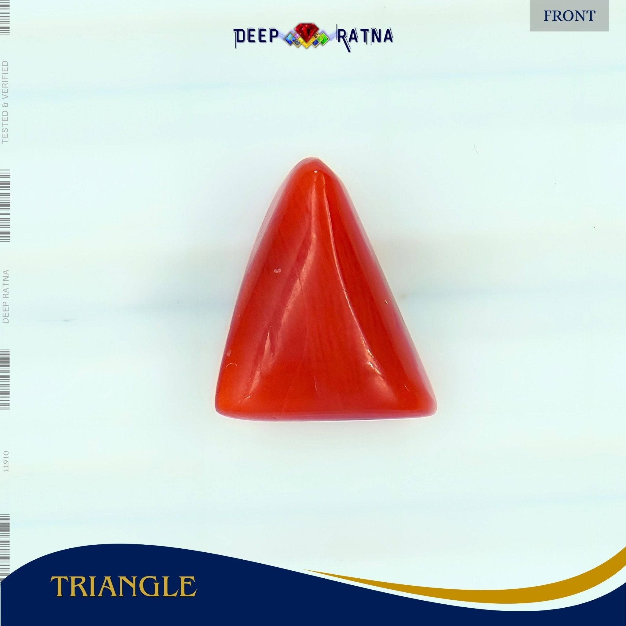 Red Coral 3.53 Carat (Italian) - Deep Ratna