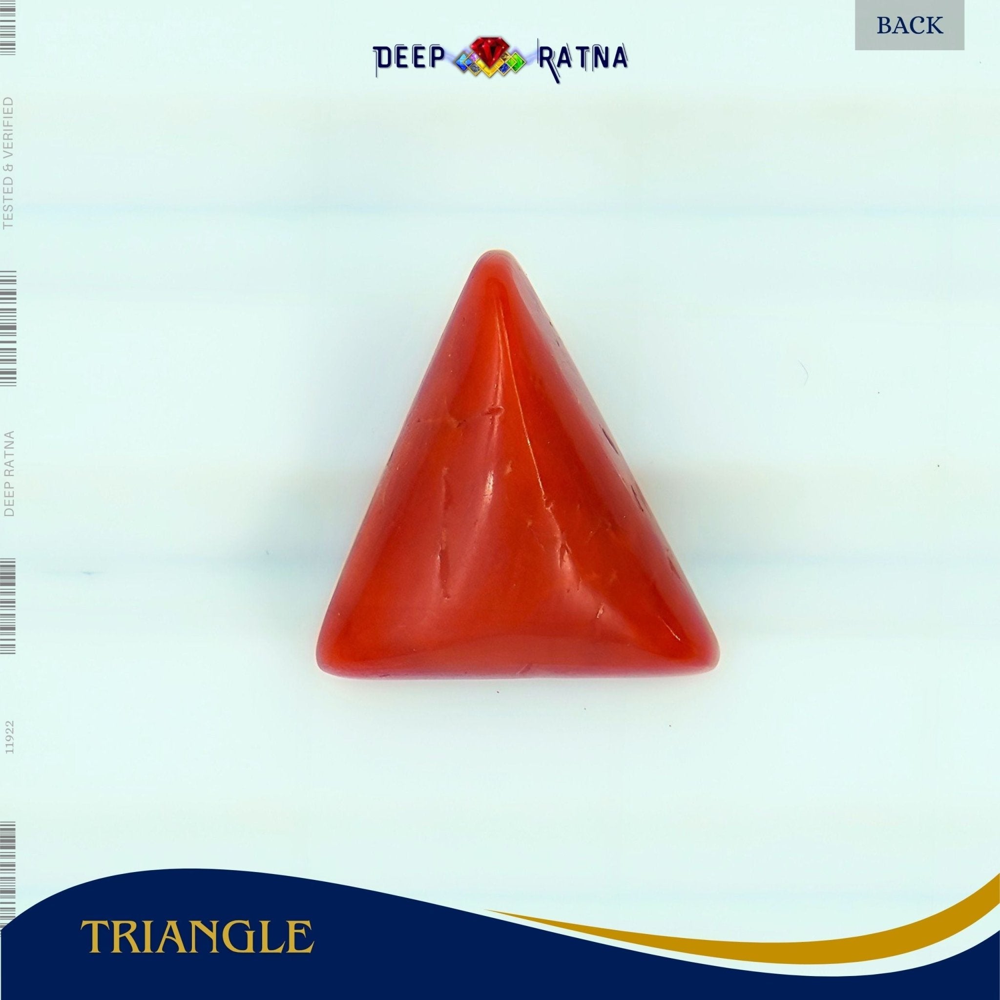 Red Coral 3.54 Carat (Italian) - Deep Ratna