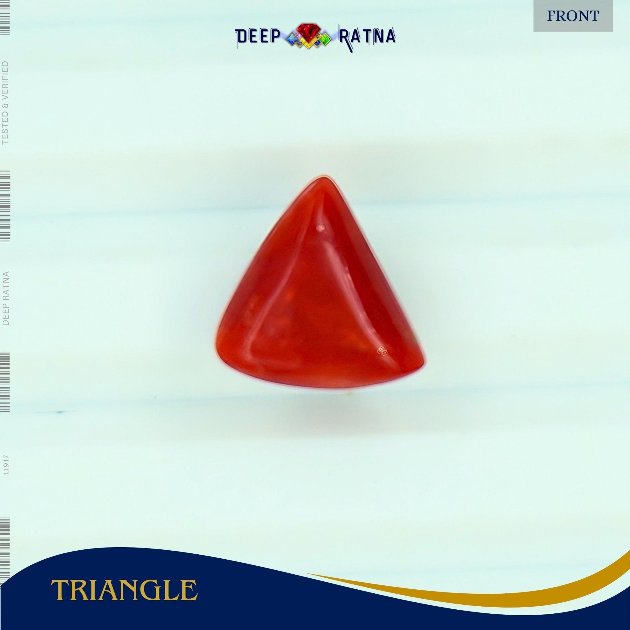 Red Coral 3.59 Carat (Italian) - Deep Ratna