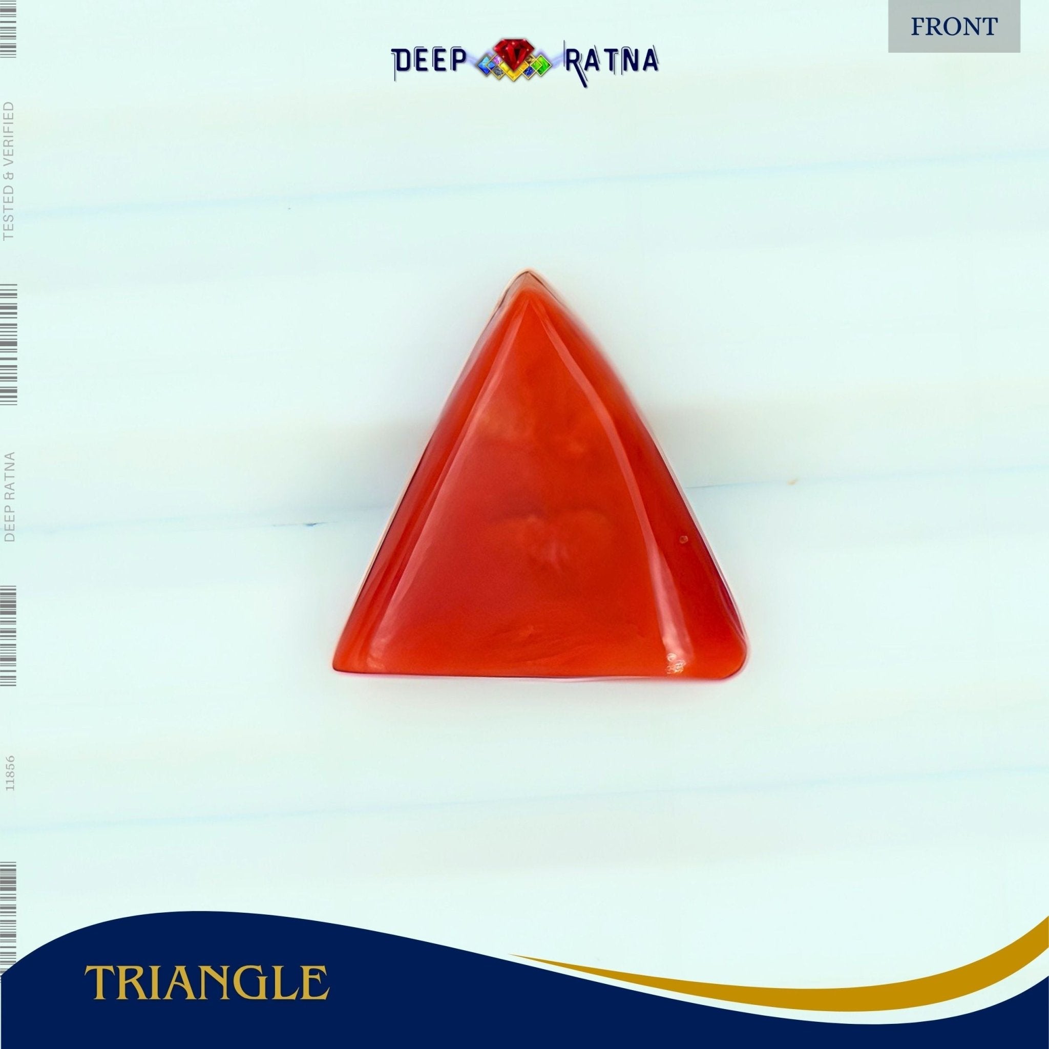 Red Coral 3.62 Carat (Italian) - Deep Ratna