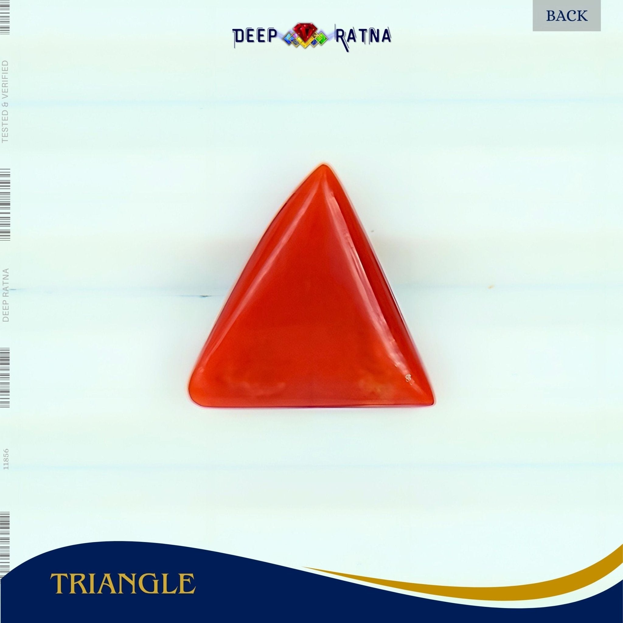 Red Coral 3.62 Carat (Italian) - Deep Ratna