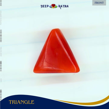 Red Coral 3.81 Carat (Italian) - Deep Ratna