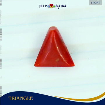 Red Coral 3.83 Carat (Italian) - Deep Ratna
