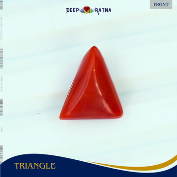 Red Coral 3.87 Carat (Italian) - Deep Ratna