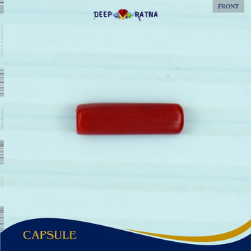 Red Coral 3.88 Carat (Italian) - Deep Ratna