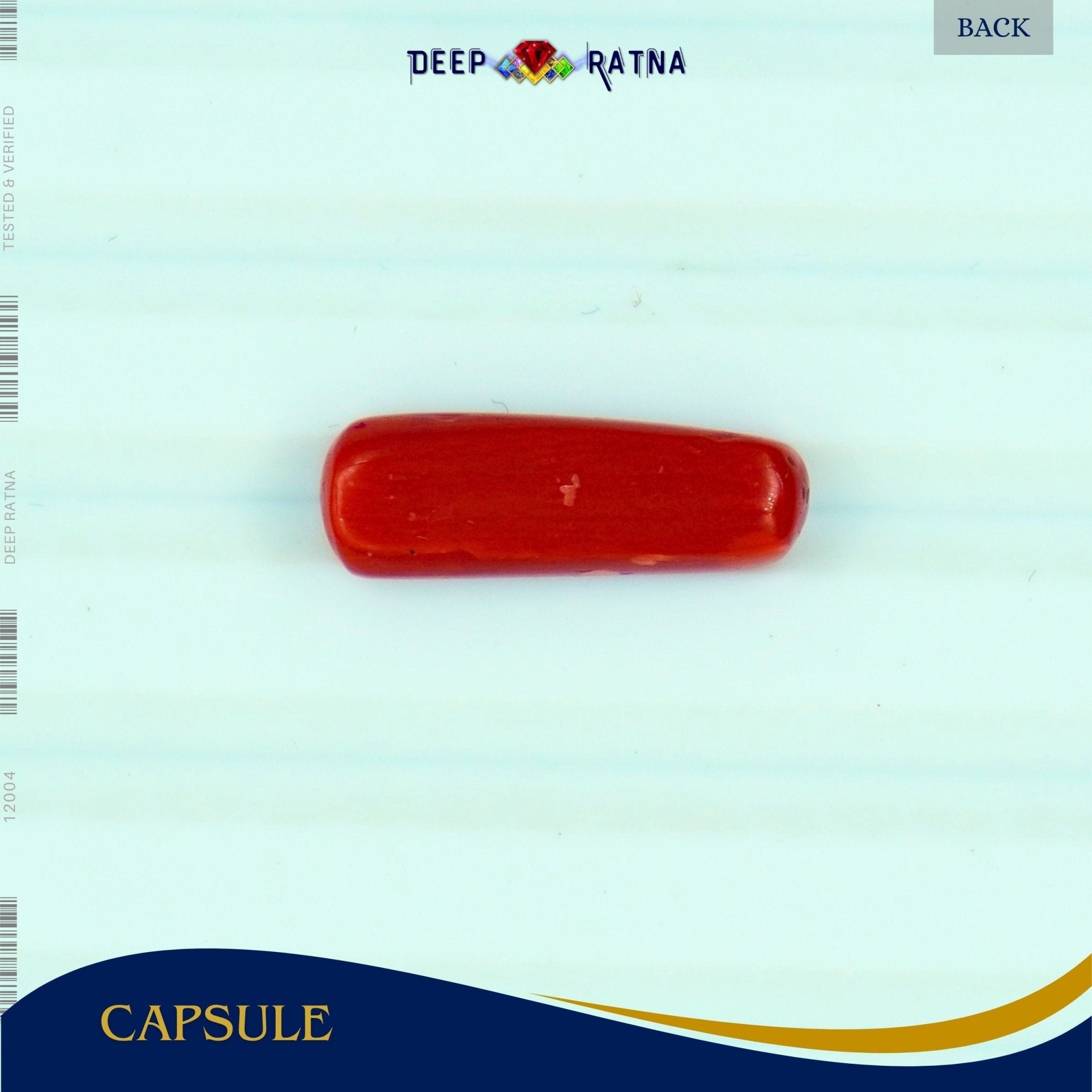 Red Coral 3.99 Carat (Italian) - Deep Ratna