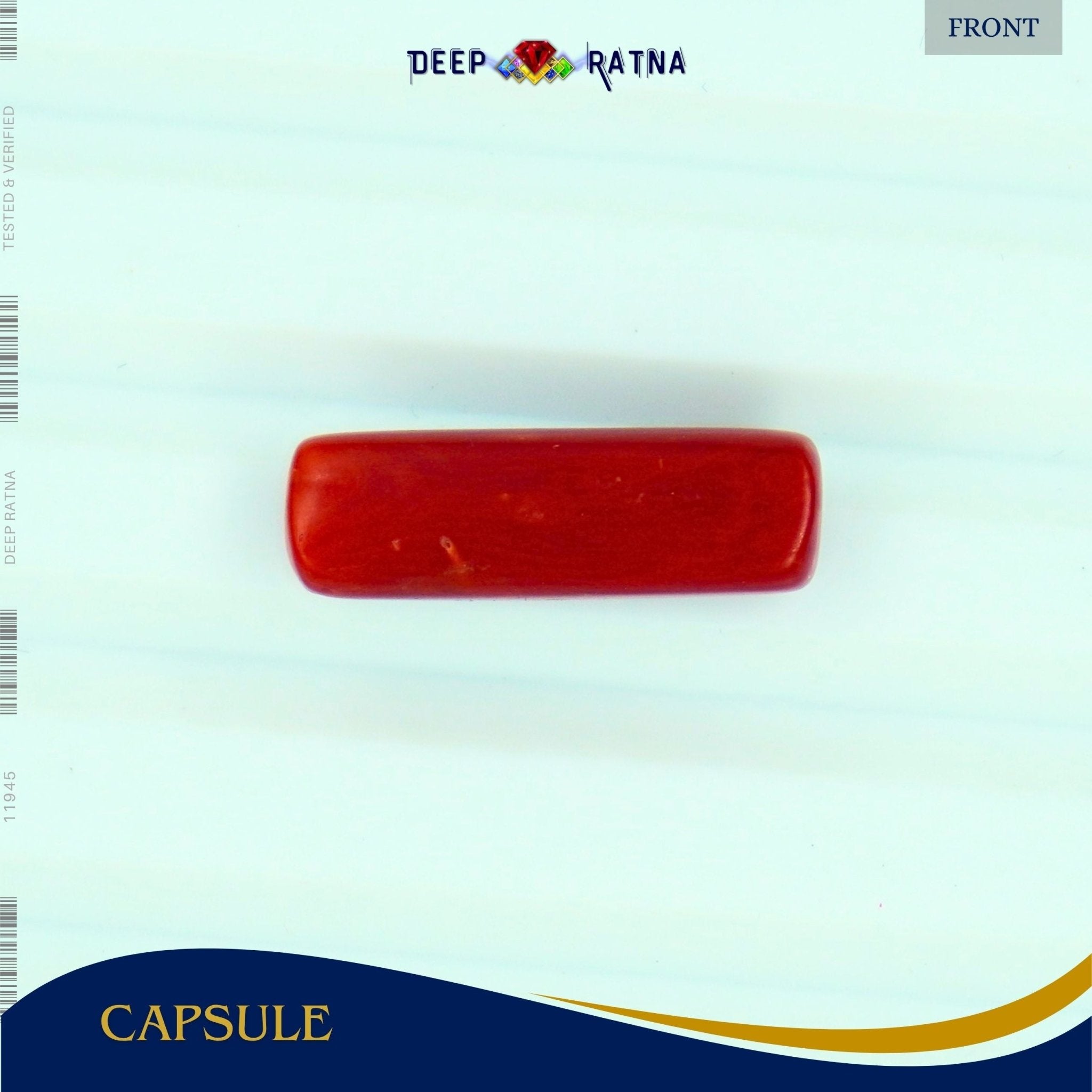 Red Coral 4.01 Carat (Italian) - Deep Ratna