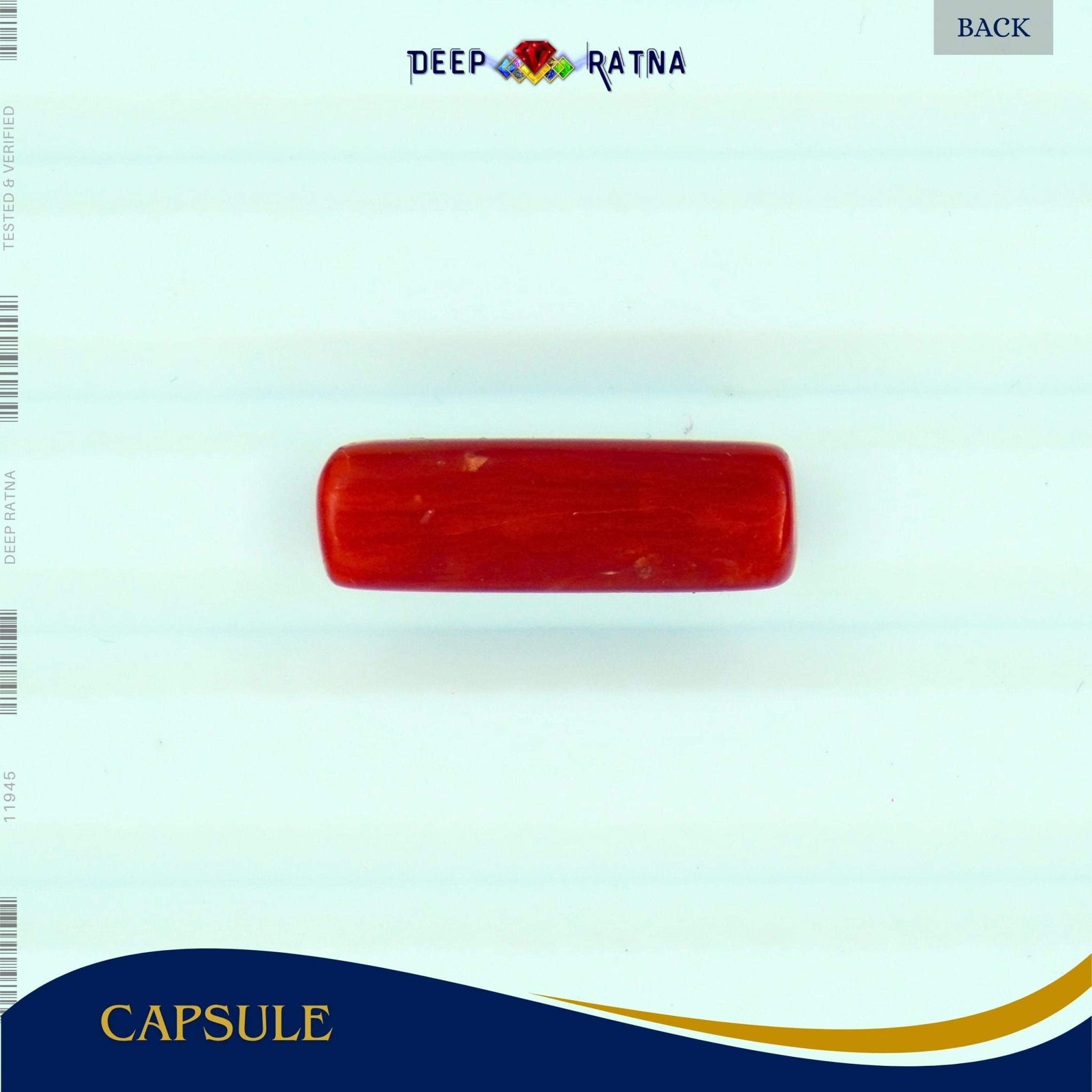 Red Coral 4.01 Carat (Italian) - Deep Ratna