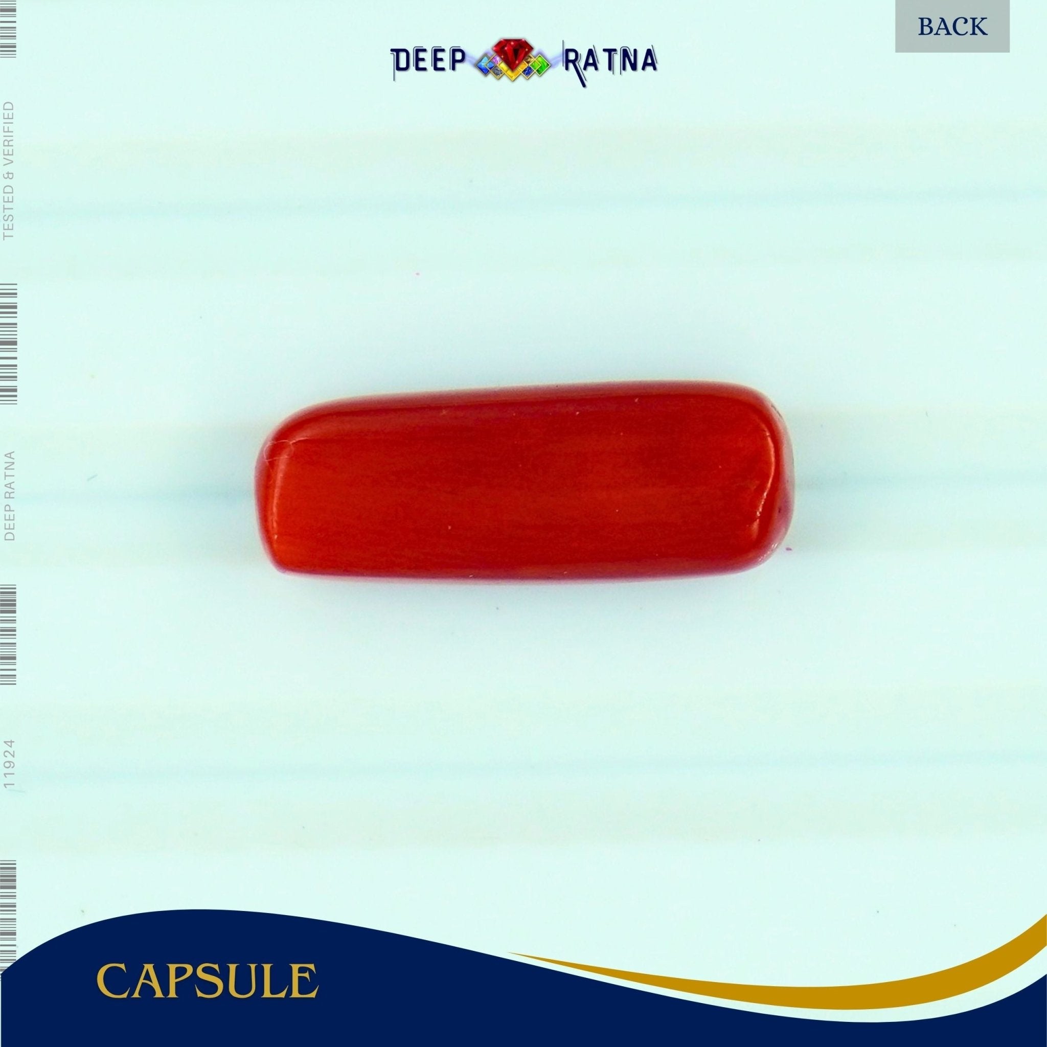 Red Coral 4.58 Carat (Italian) - Deep Ratna