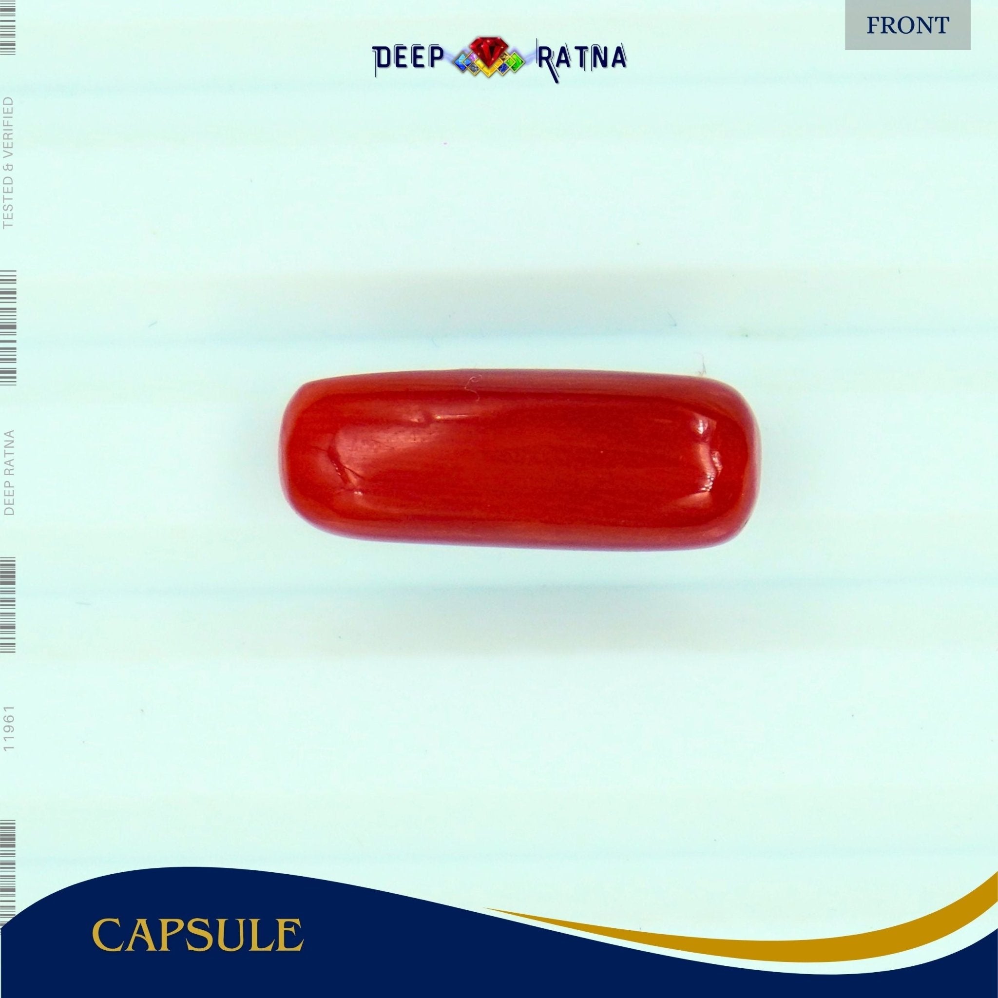 Red Coral 4.58 Carat (Italian) - Deep Ratna
