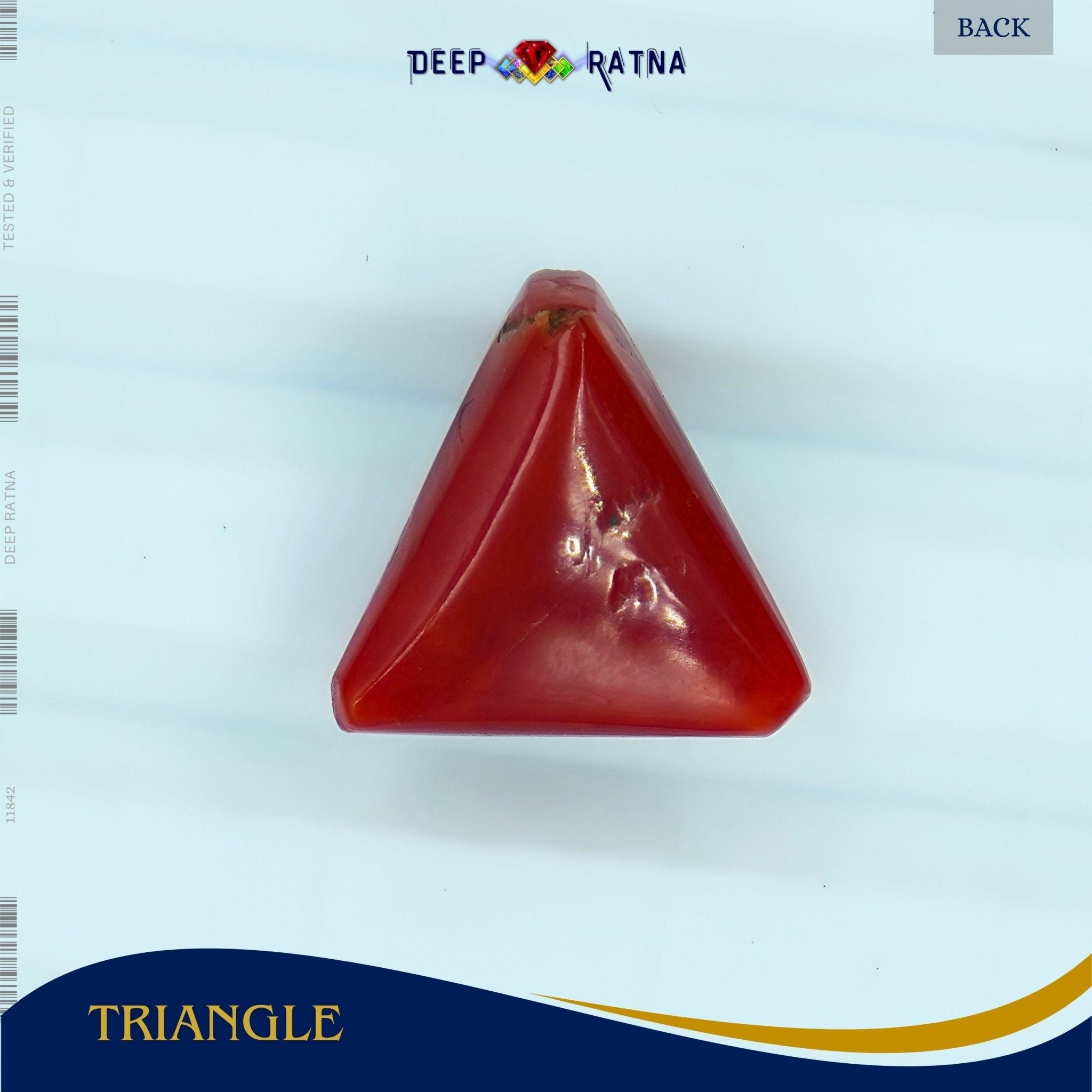 Red Coral 4.61 Carat (Italian) - Deep Ratna