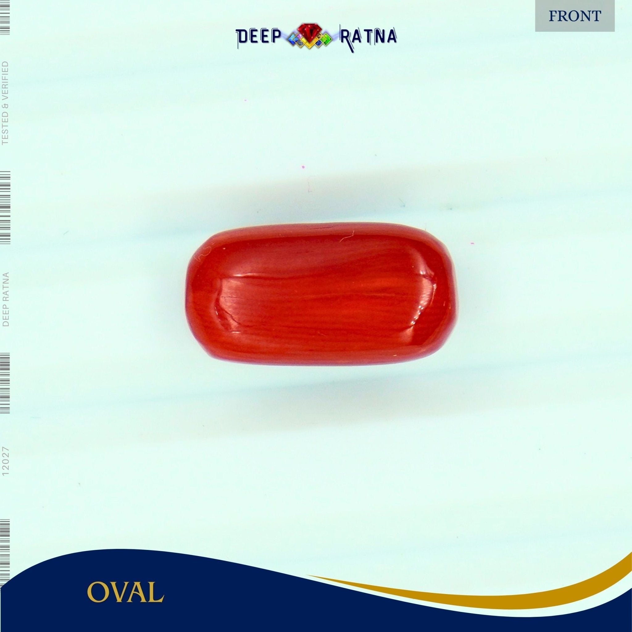 Red Coral 4.62 Carat (Italian) - Deep Ratna