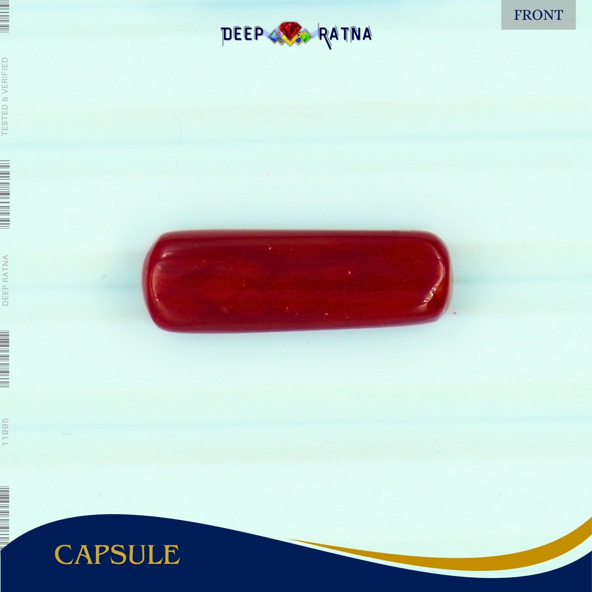 Red Coral 4.63 Carat (Italian) - Deep Ratna