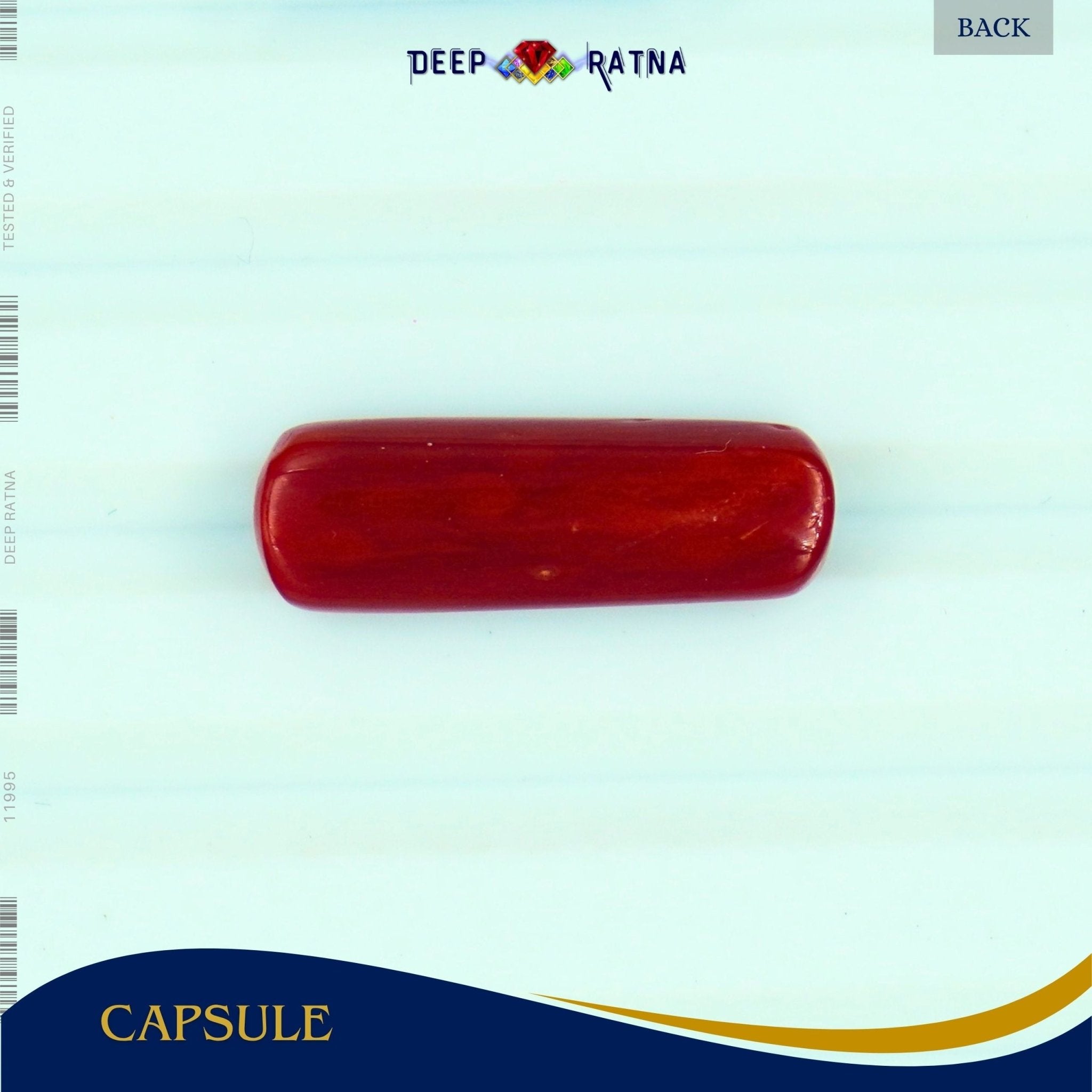 Red Coral 4.63 Carat (Italian) - Deep Ratna