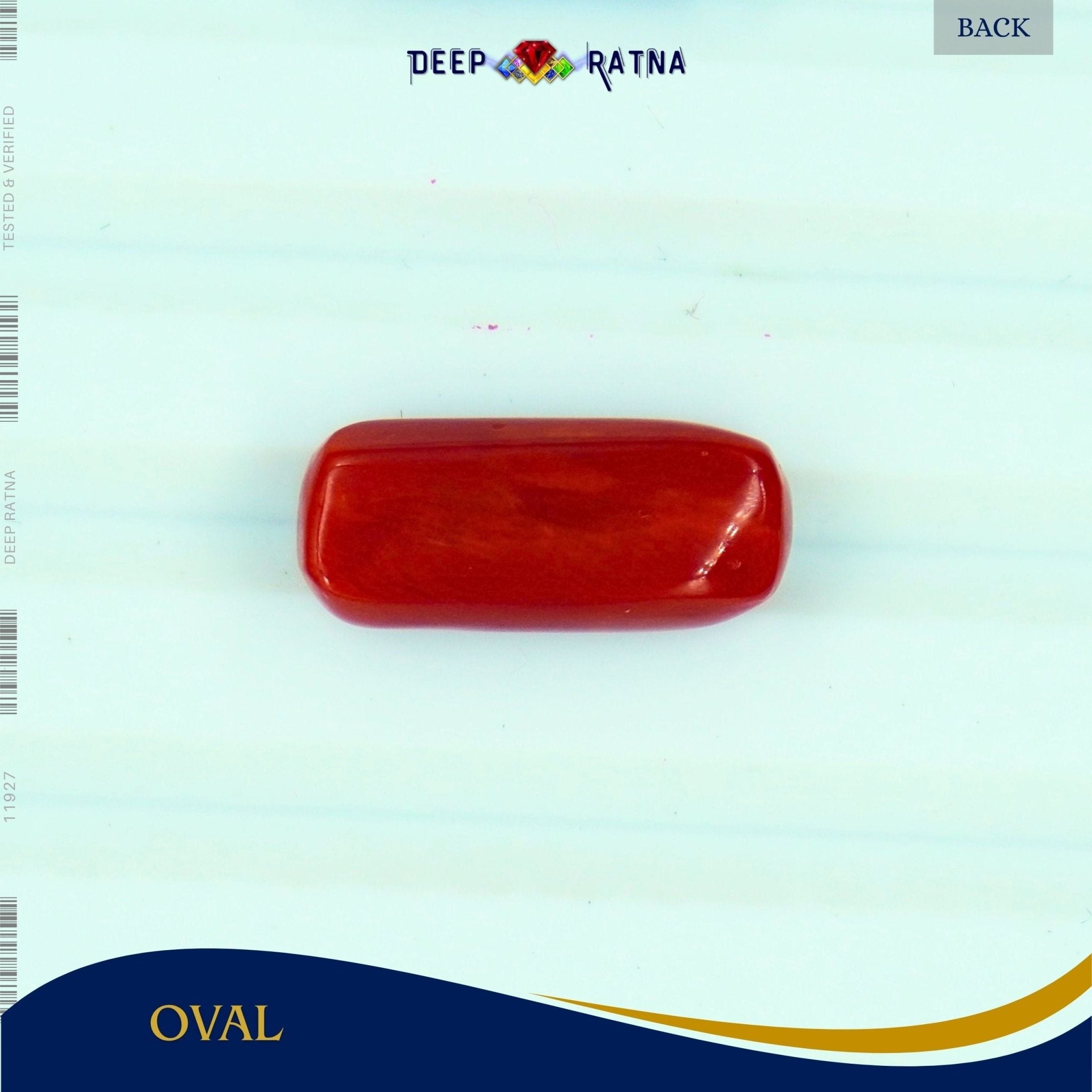 Red Coral 4.71 Carat (Italian) - Deep Ratna