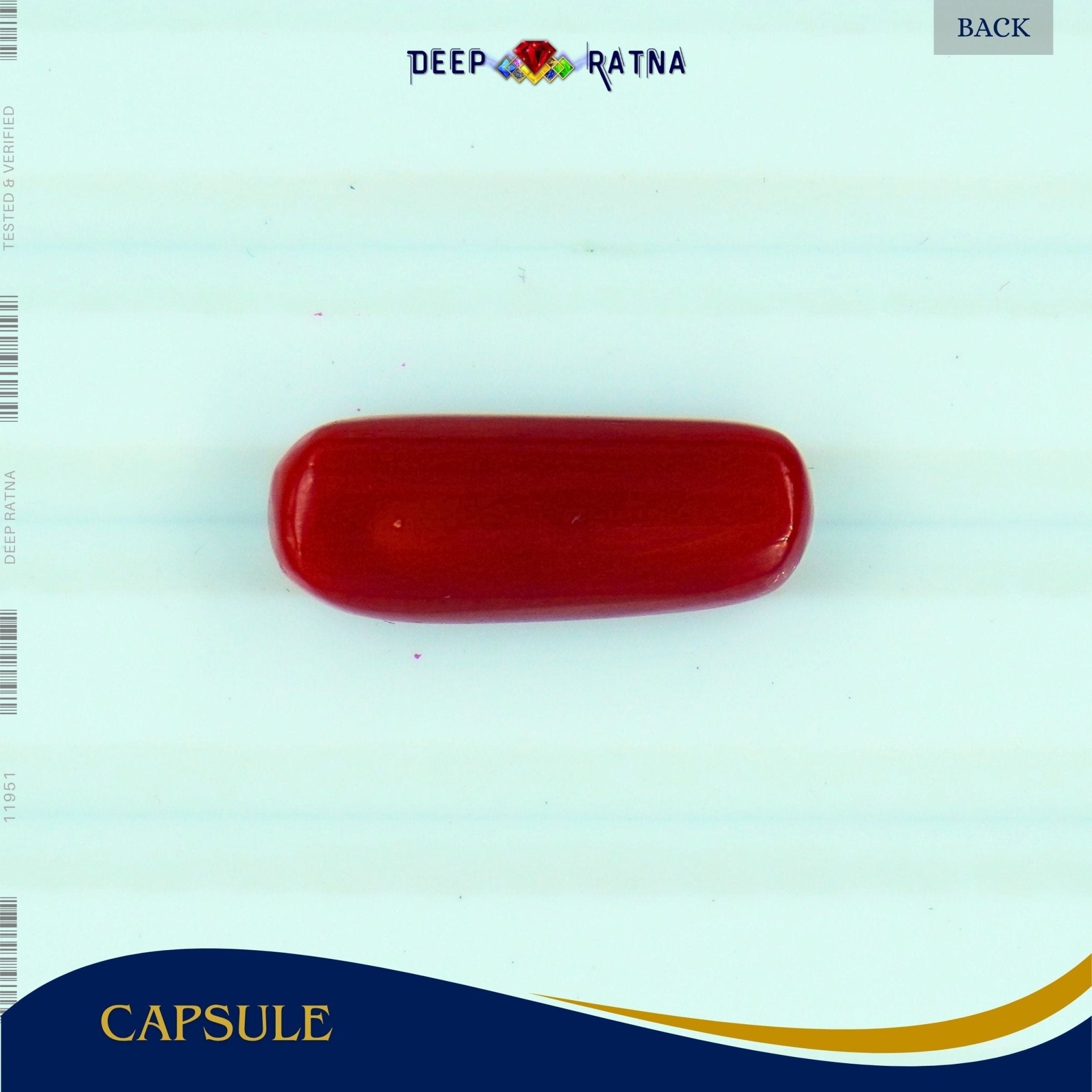 Red Coral 4.77 Carat (Italian) - Deep Ratna