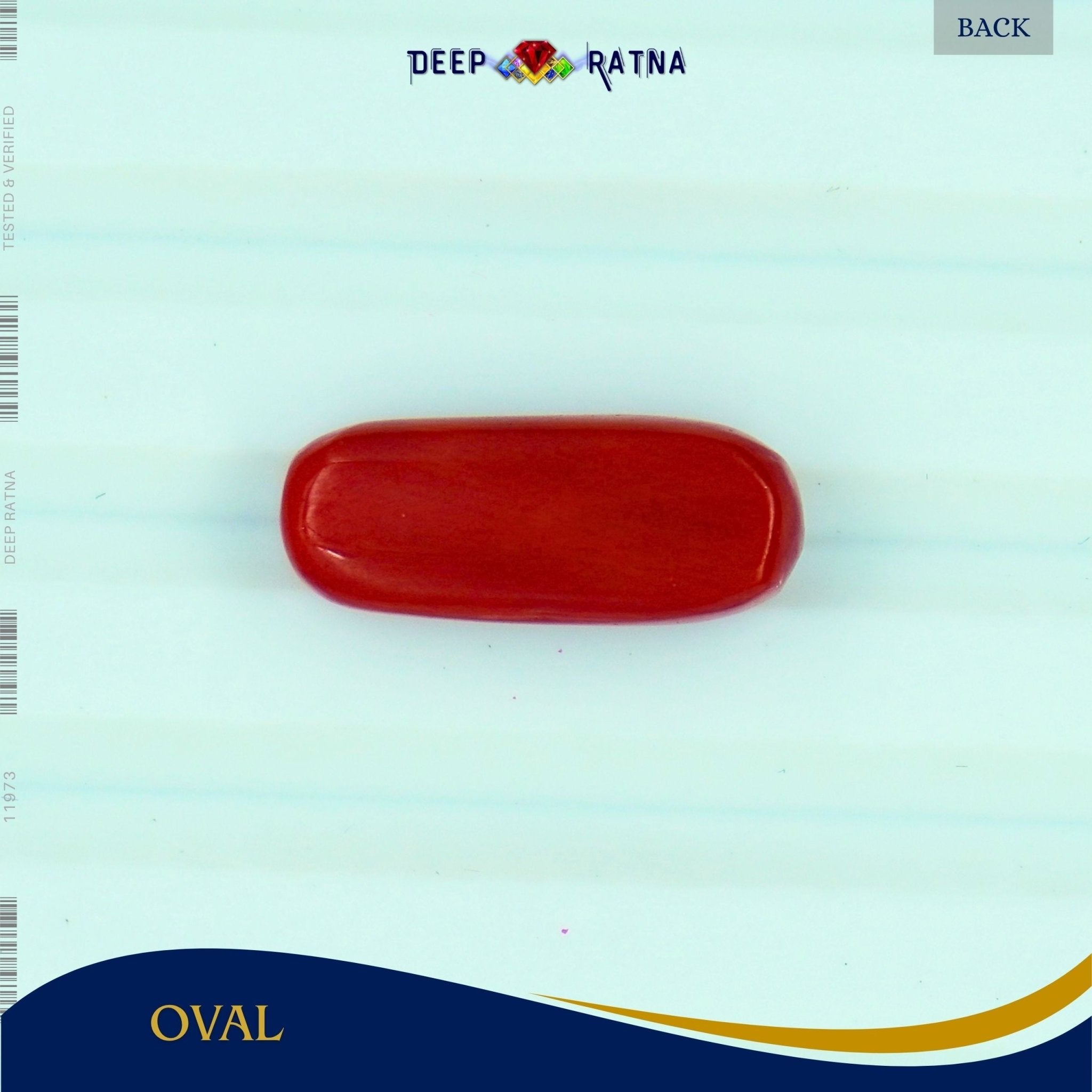 Red Coral 4.78 Carat (Italian) - Deep Ratna