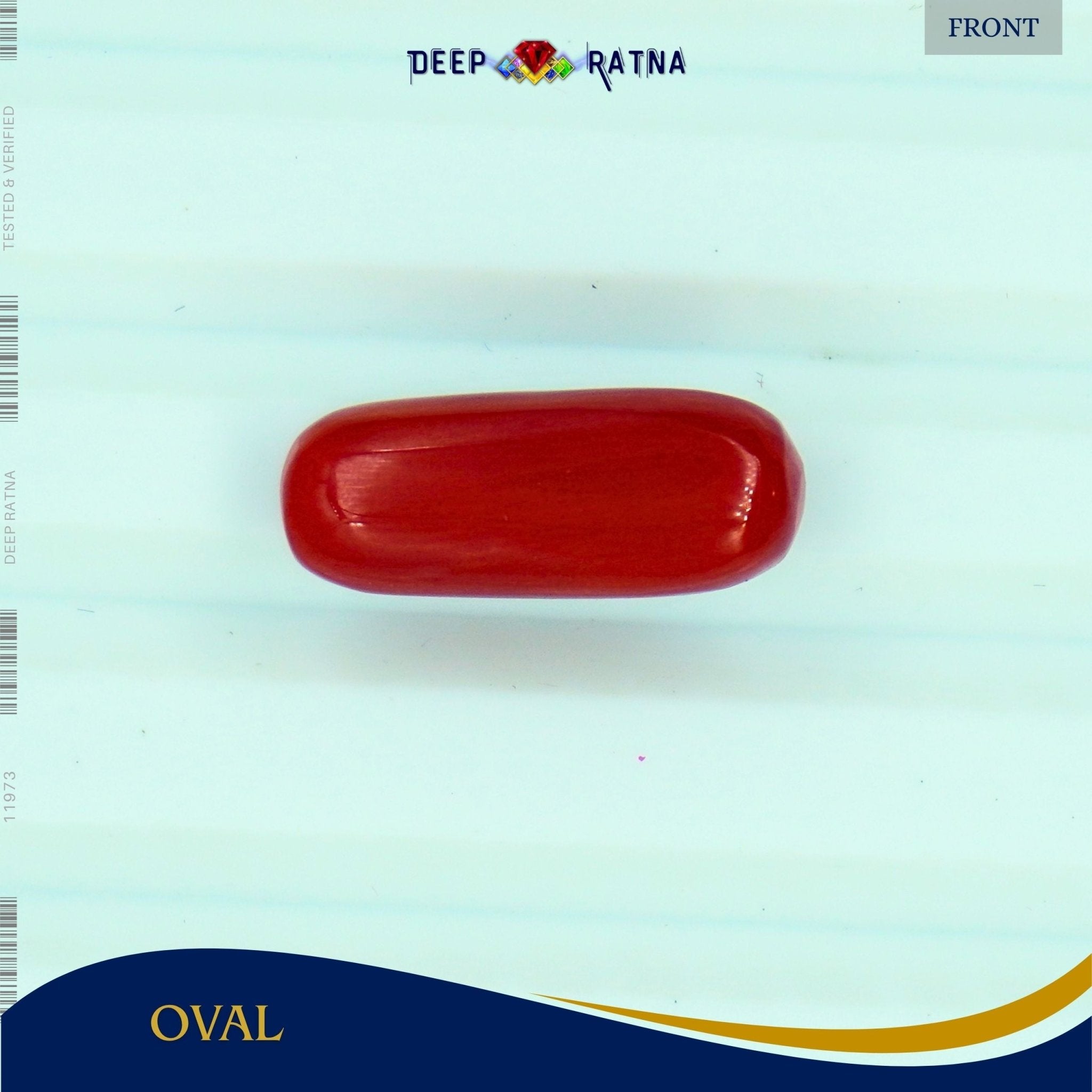 Red Coral 4.78 Carat (Italian) - Deep Ratna