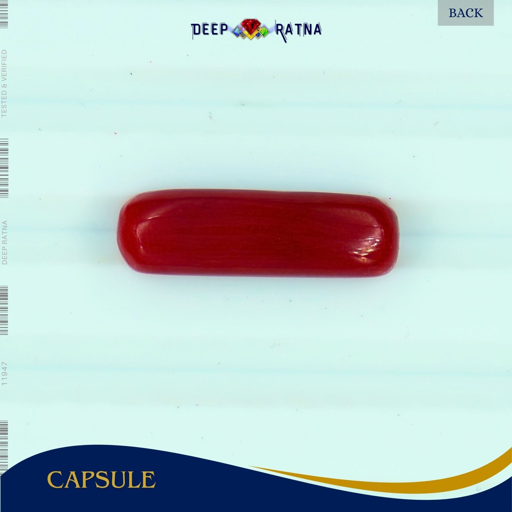 Red Coral 4.91 Carat (Italian) - Deep Ratna
