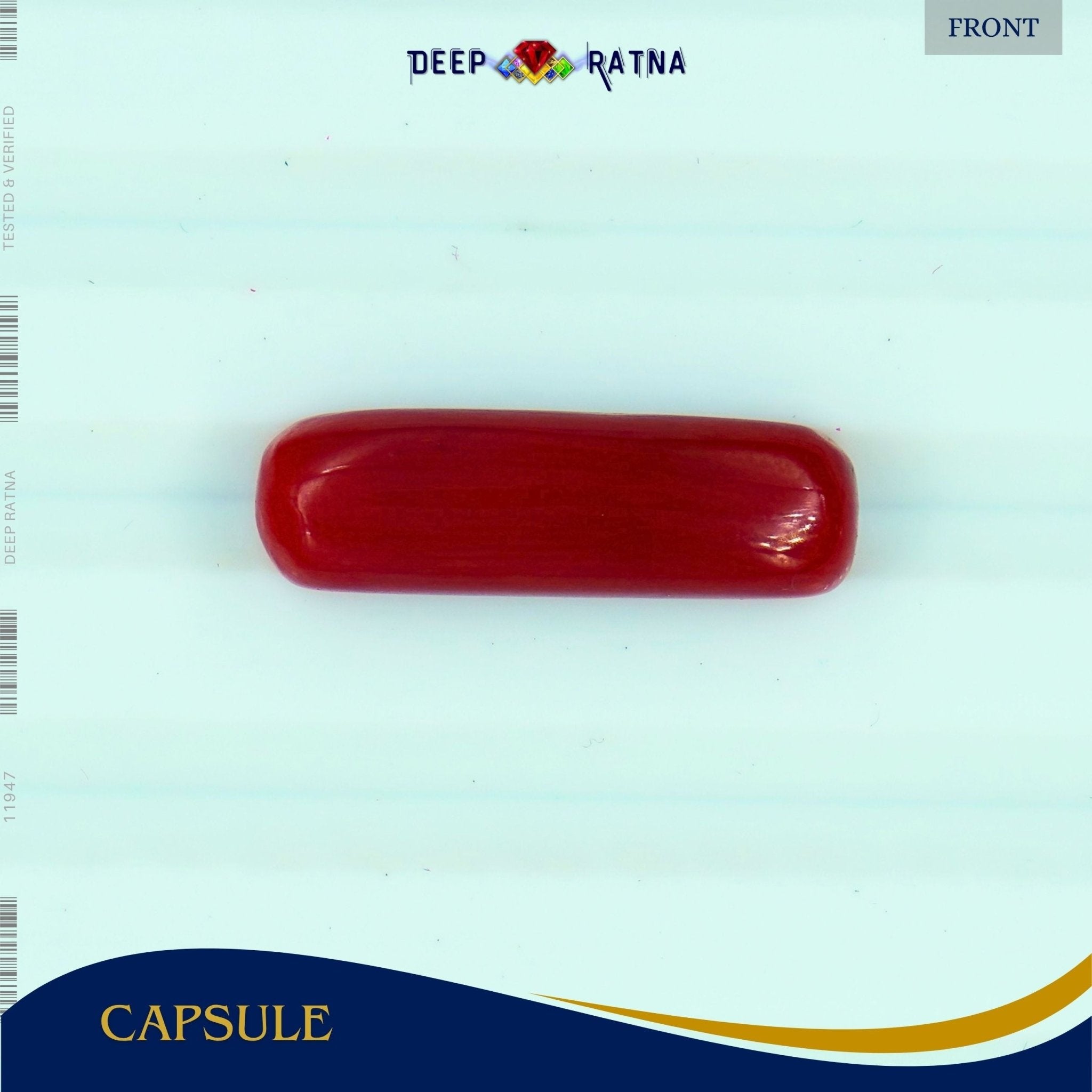 Red Coral 4.91 Carat (Italian) - Deep Ratna