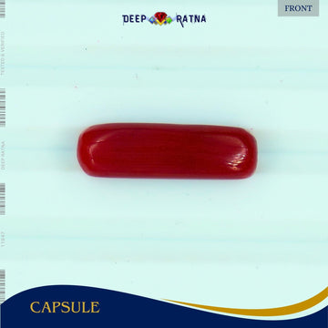 Red Coral 4.91 Carat (Italian) - Deep Ratna