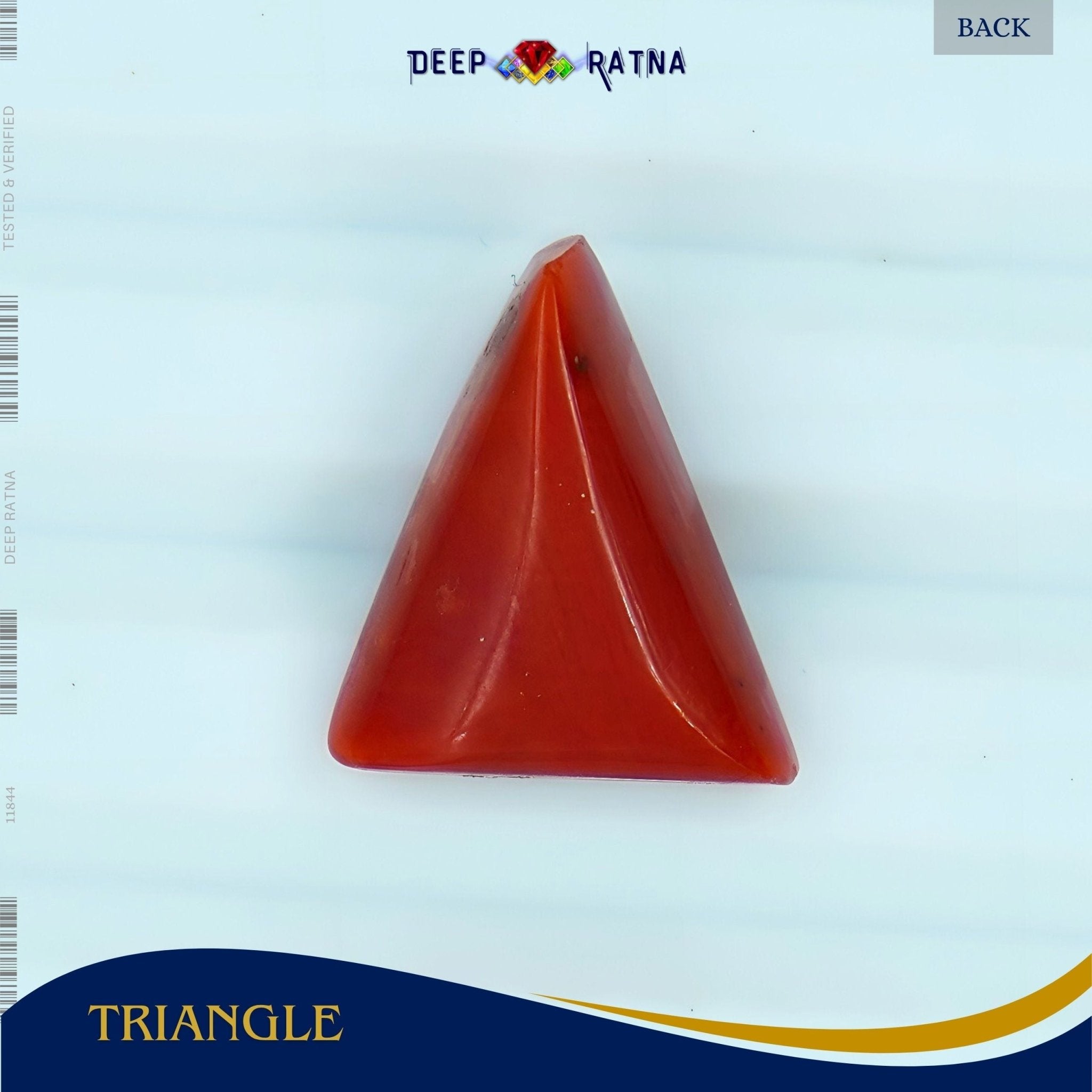Red Coral 4.91 Carat (Italian) - Deep Ratna