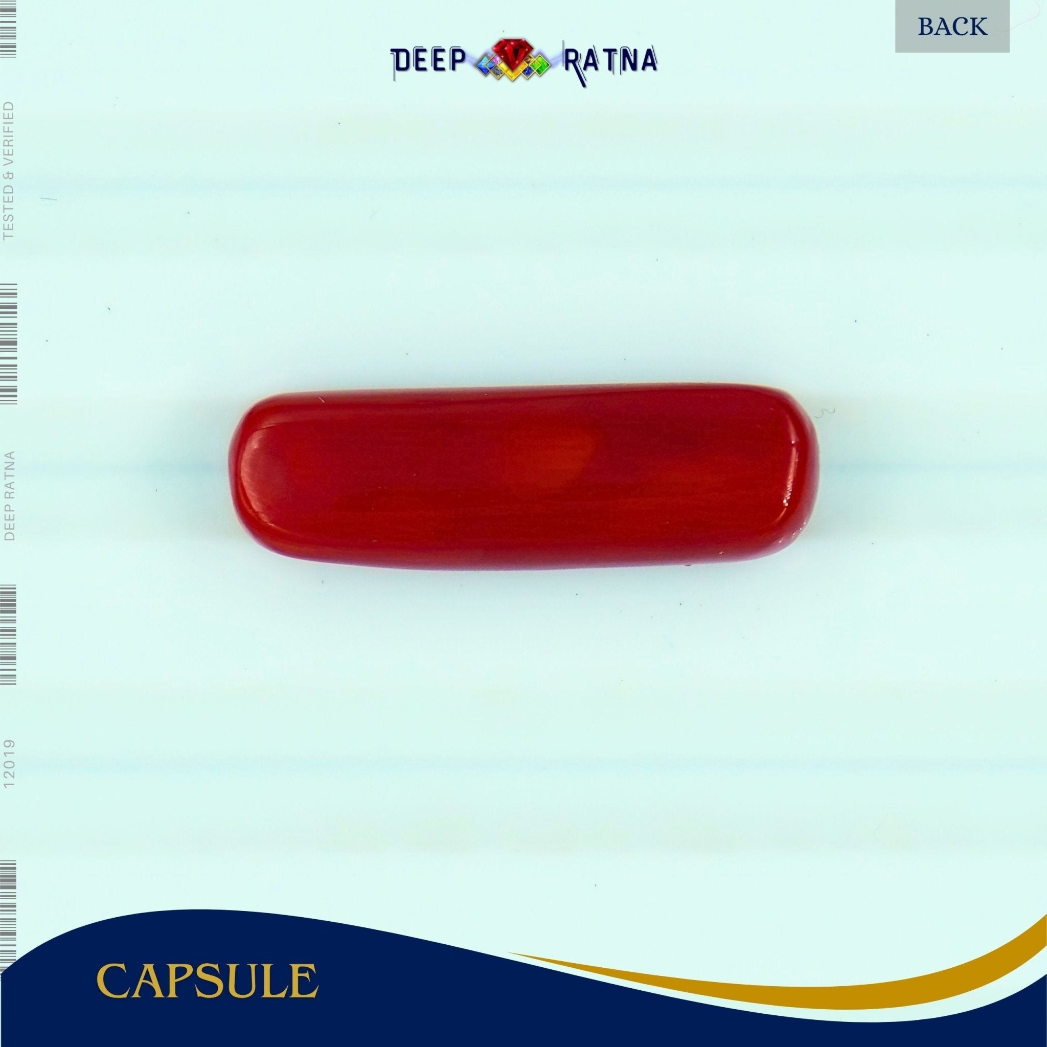Red Coral 4.93 Carat (Italian) - Deep Ratna