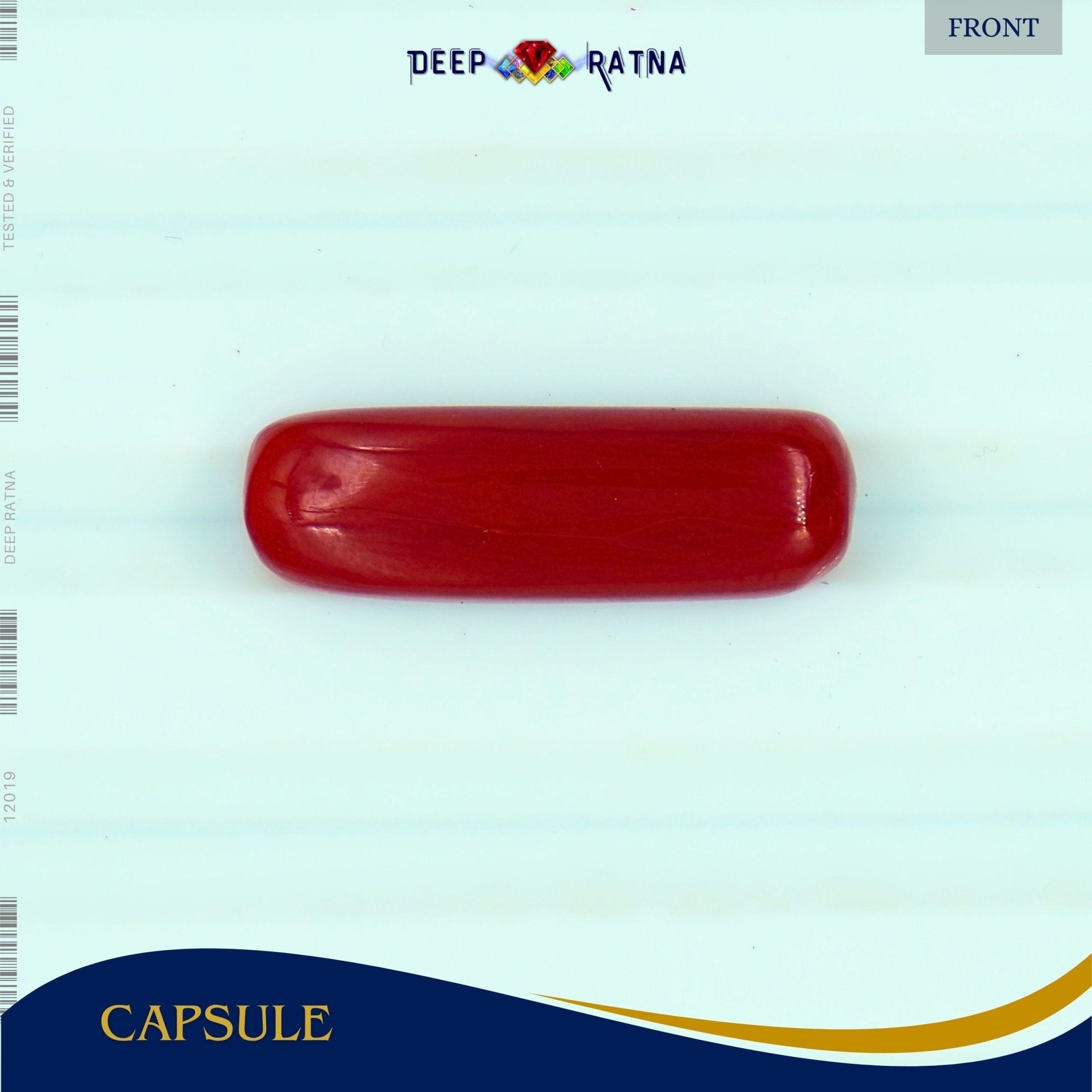 Red Coral 4.93 Carat (Italian) - Deep Ratna