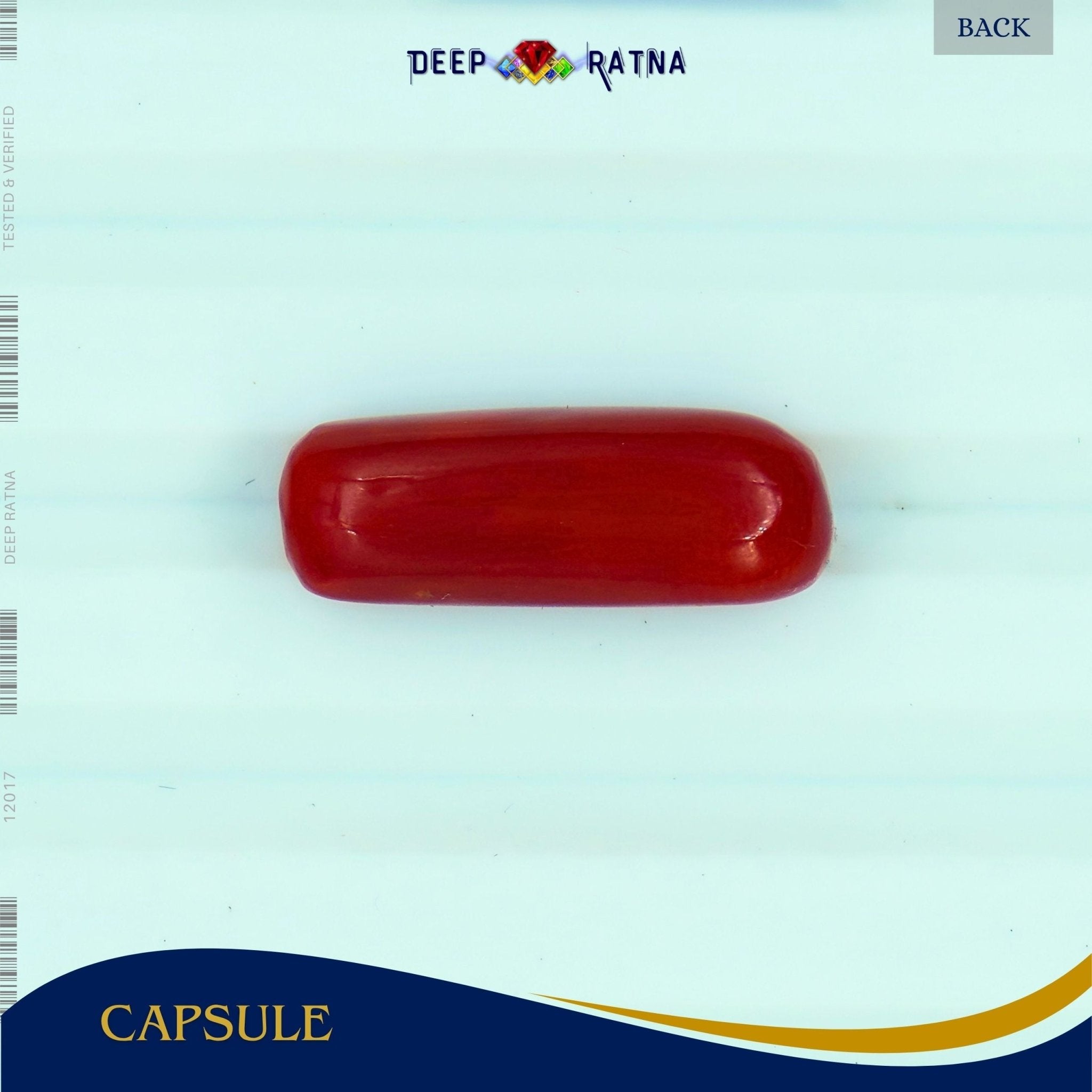 Red Coral 4.94 Carat (Italian) - Deep Ratna