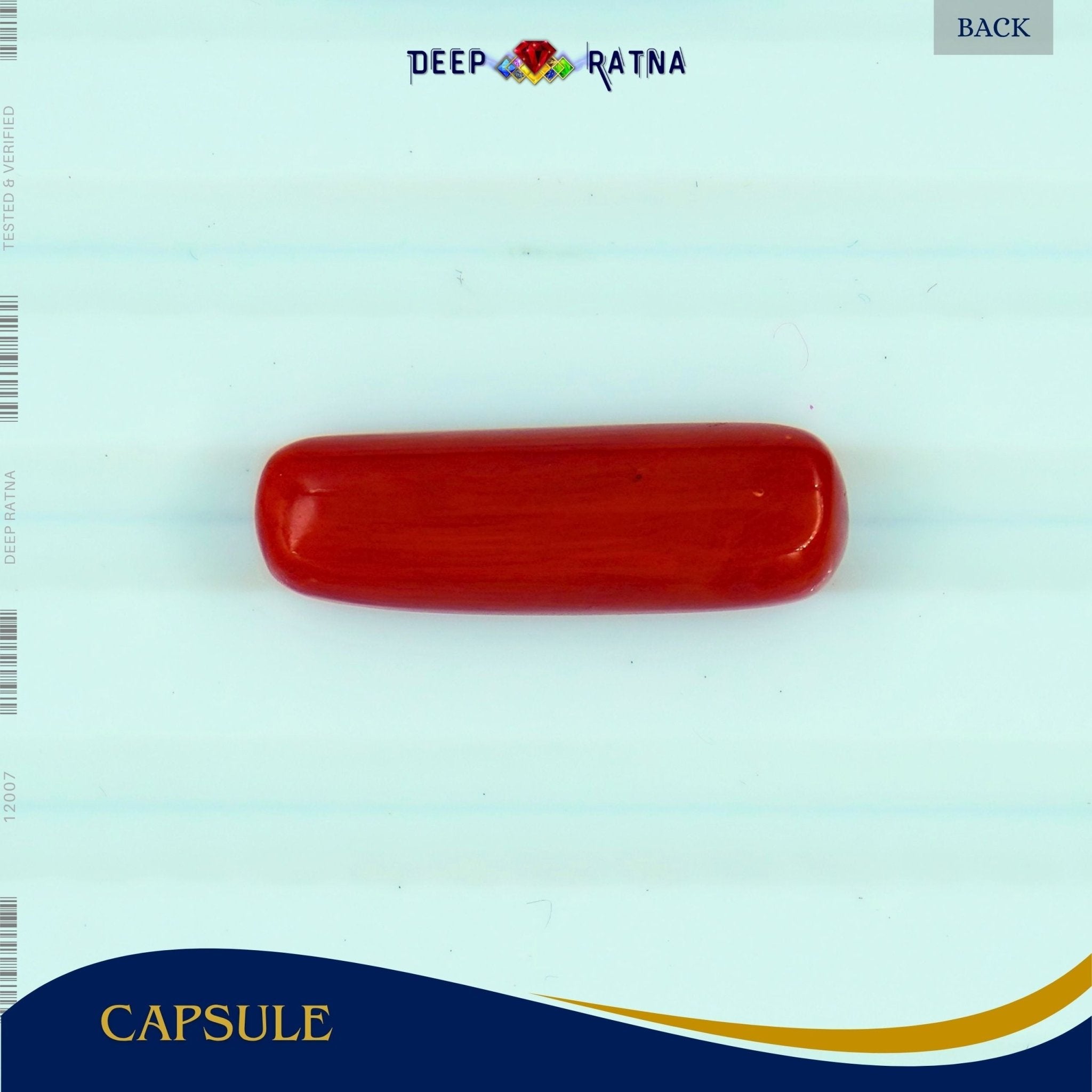 Red Coral 4.98 Carat (Italian) - Deep Ratna