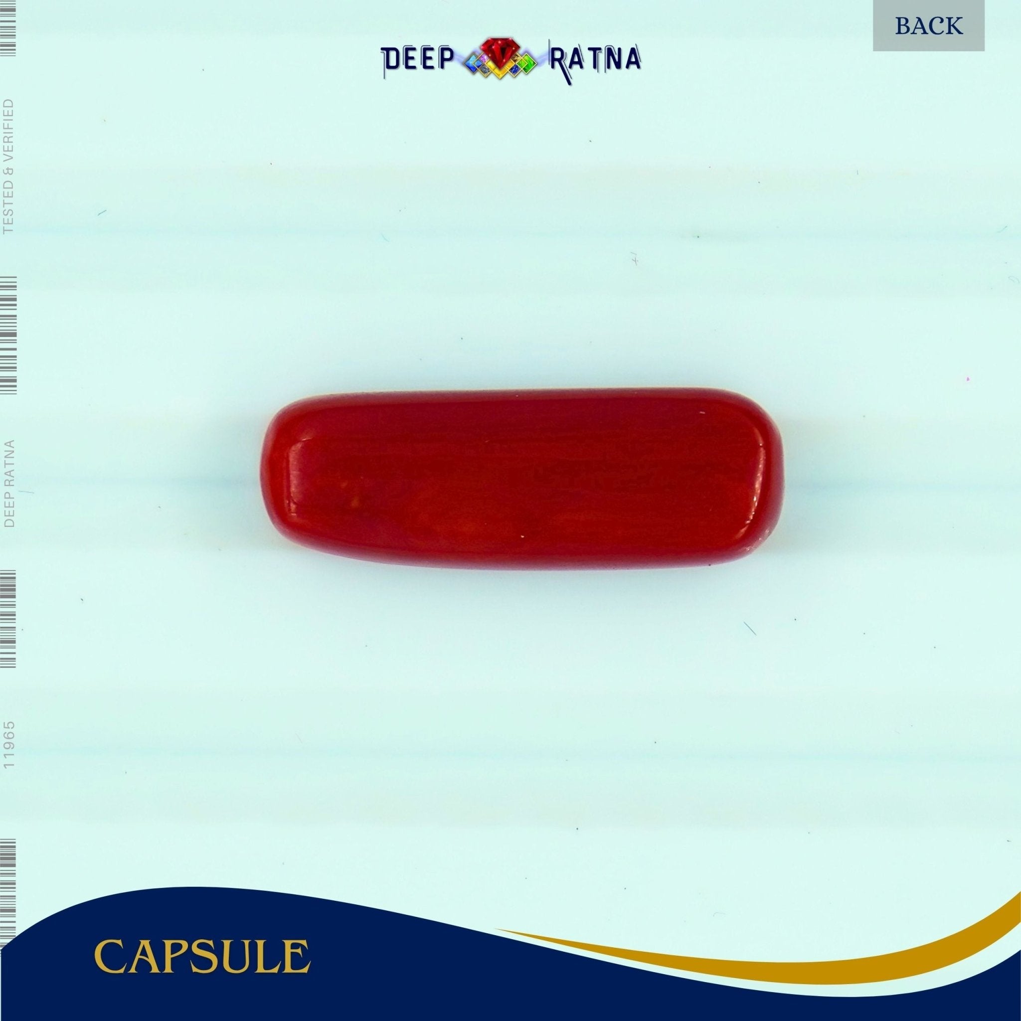 Red Coral 4.98 Carat (Italian) - Deep Ratna