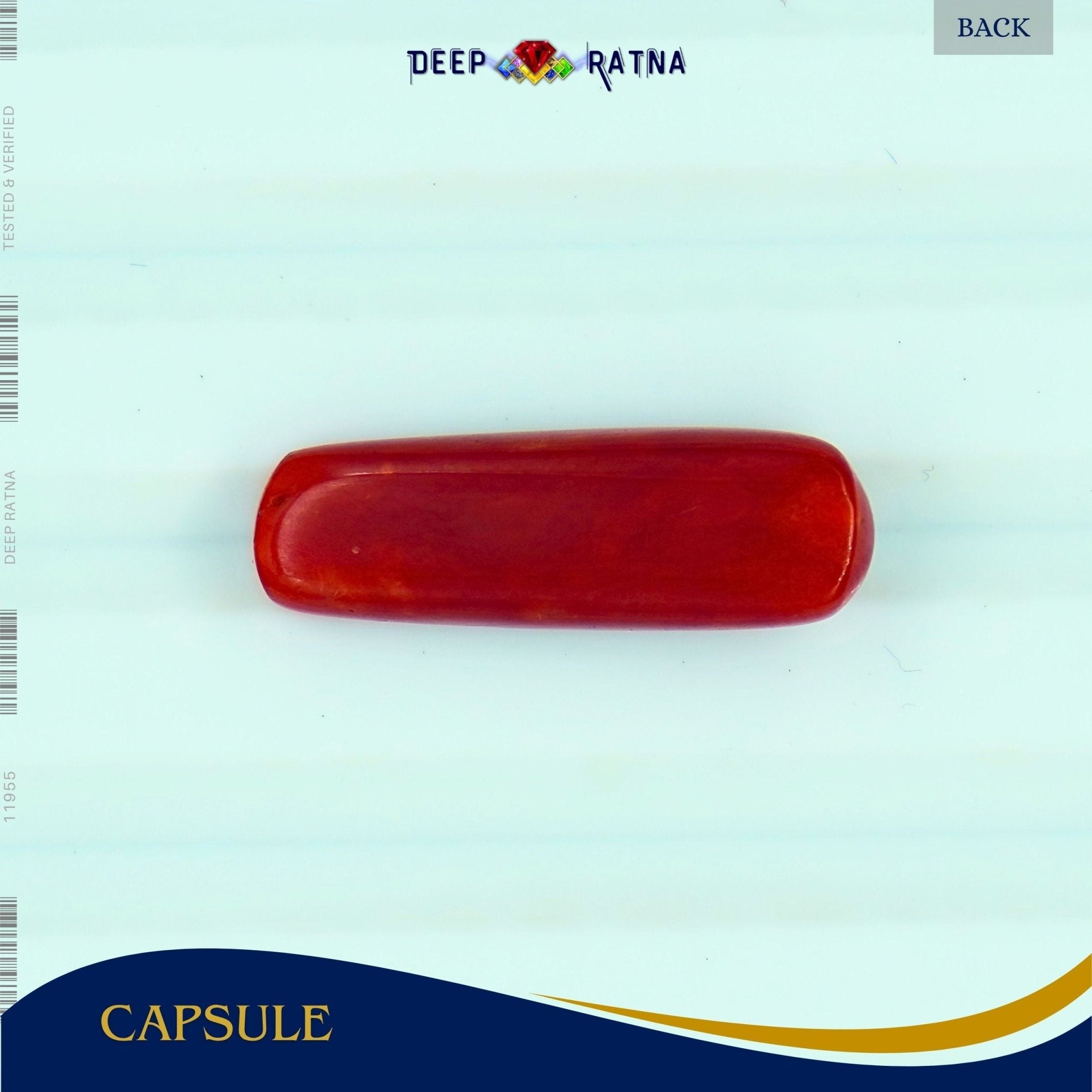Red Coral 4.98 Carat (Italian) - Deep Ratna