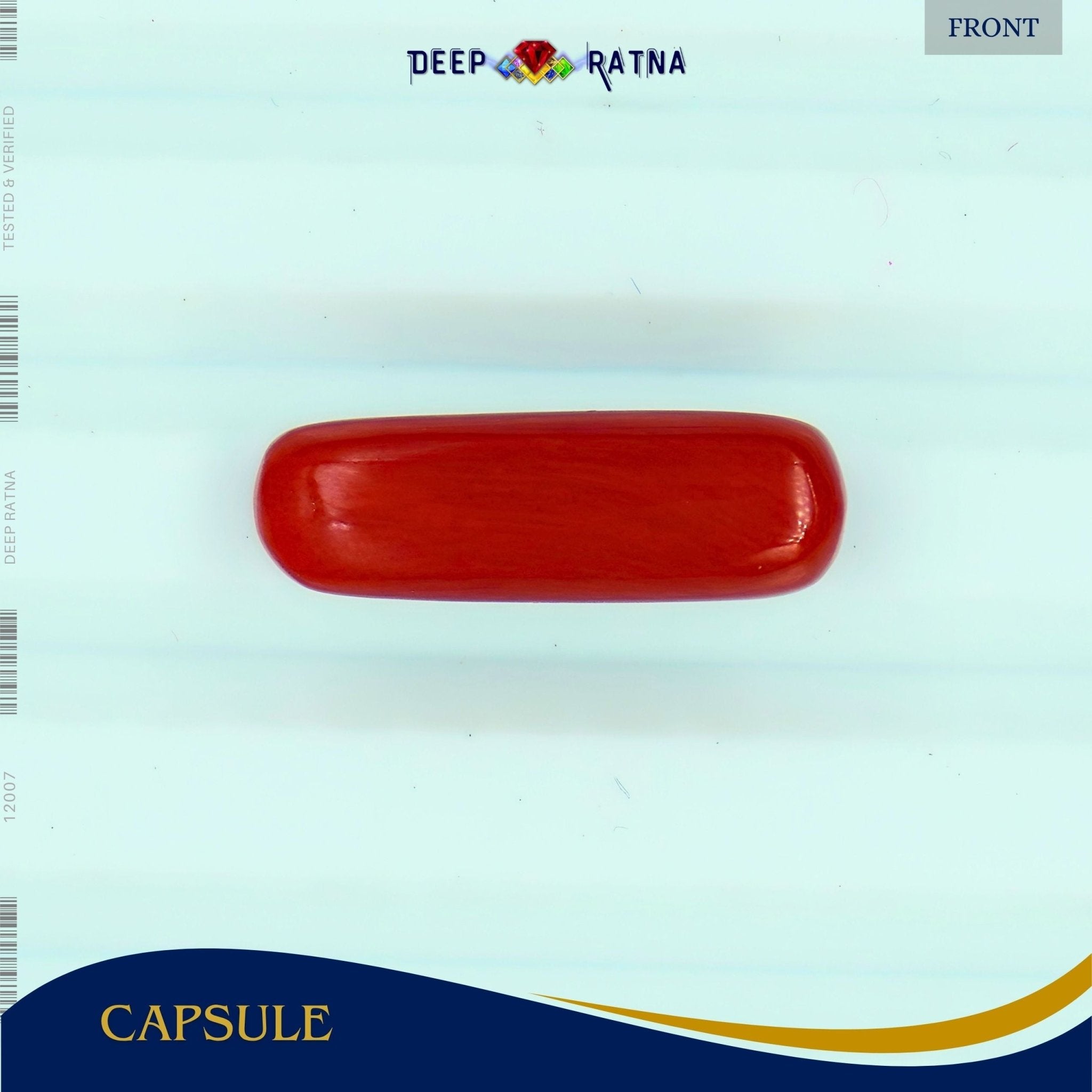 Red Coral 4.98 Carat (Italian) - Deep Ratna