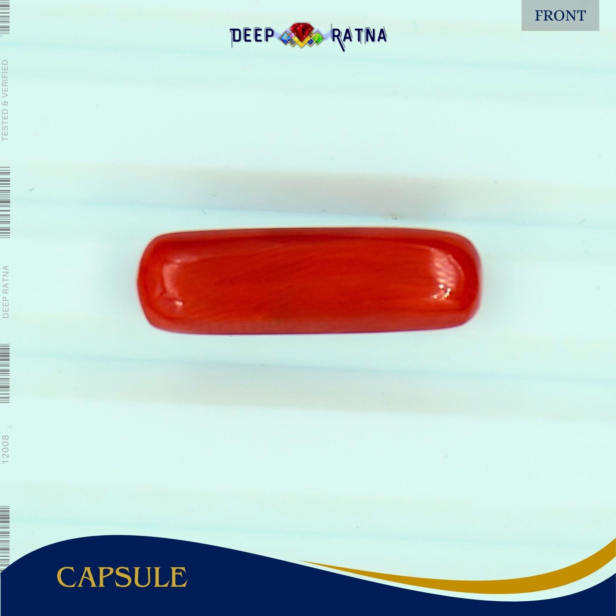 Red Coral 4.99 Carat (Italian) - Deep Ratna