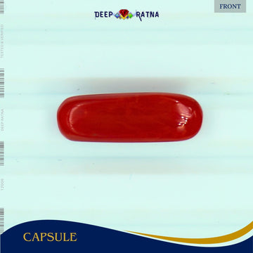 Red Coral 5.03 Carat (Italian) - Deep Ratna