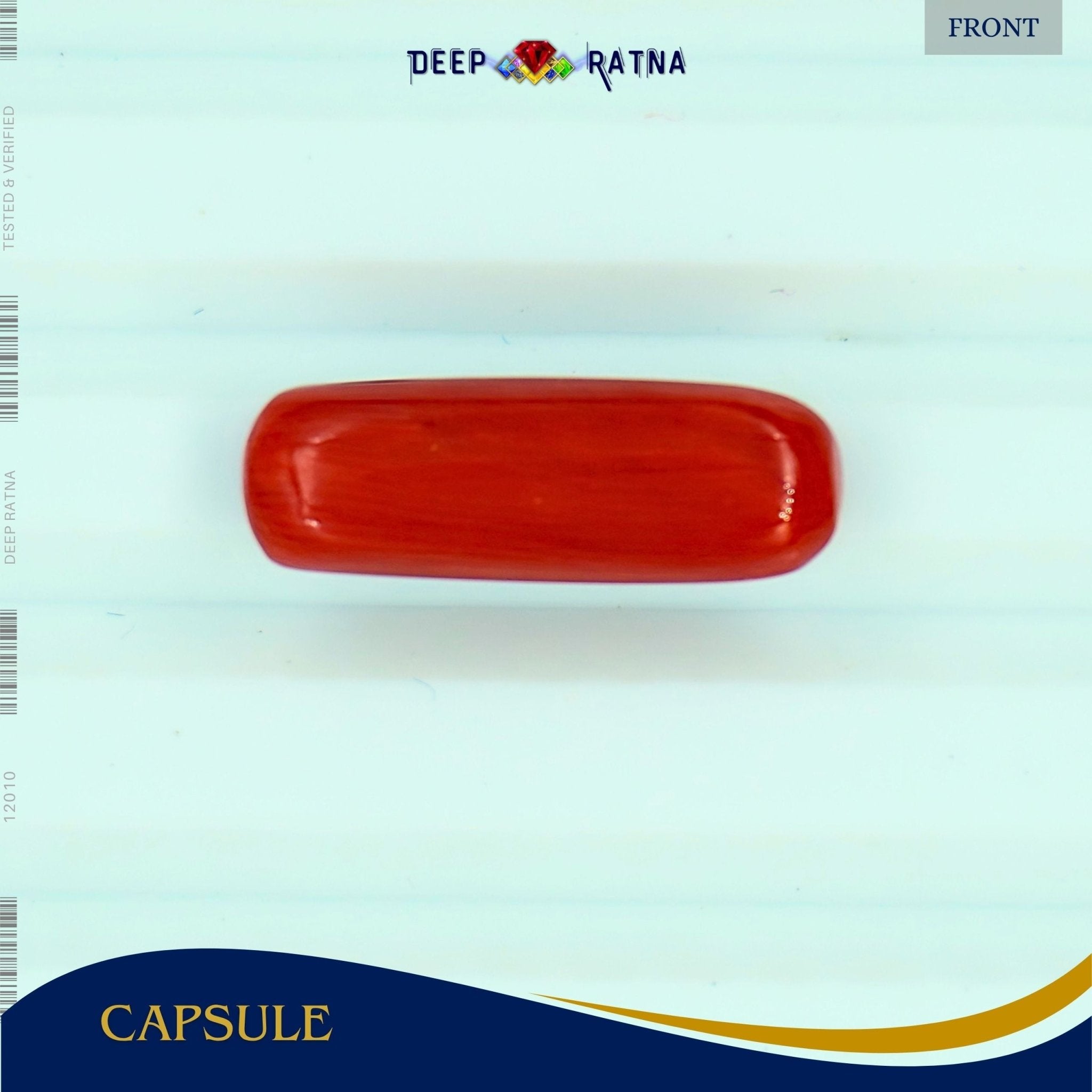 Red Coral 5.04 Carat (Italian) - Deep Ratna