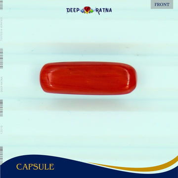 Red Coral 5.04 Carat (Italian) - Deep Ratna