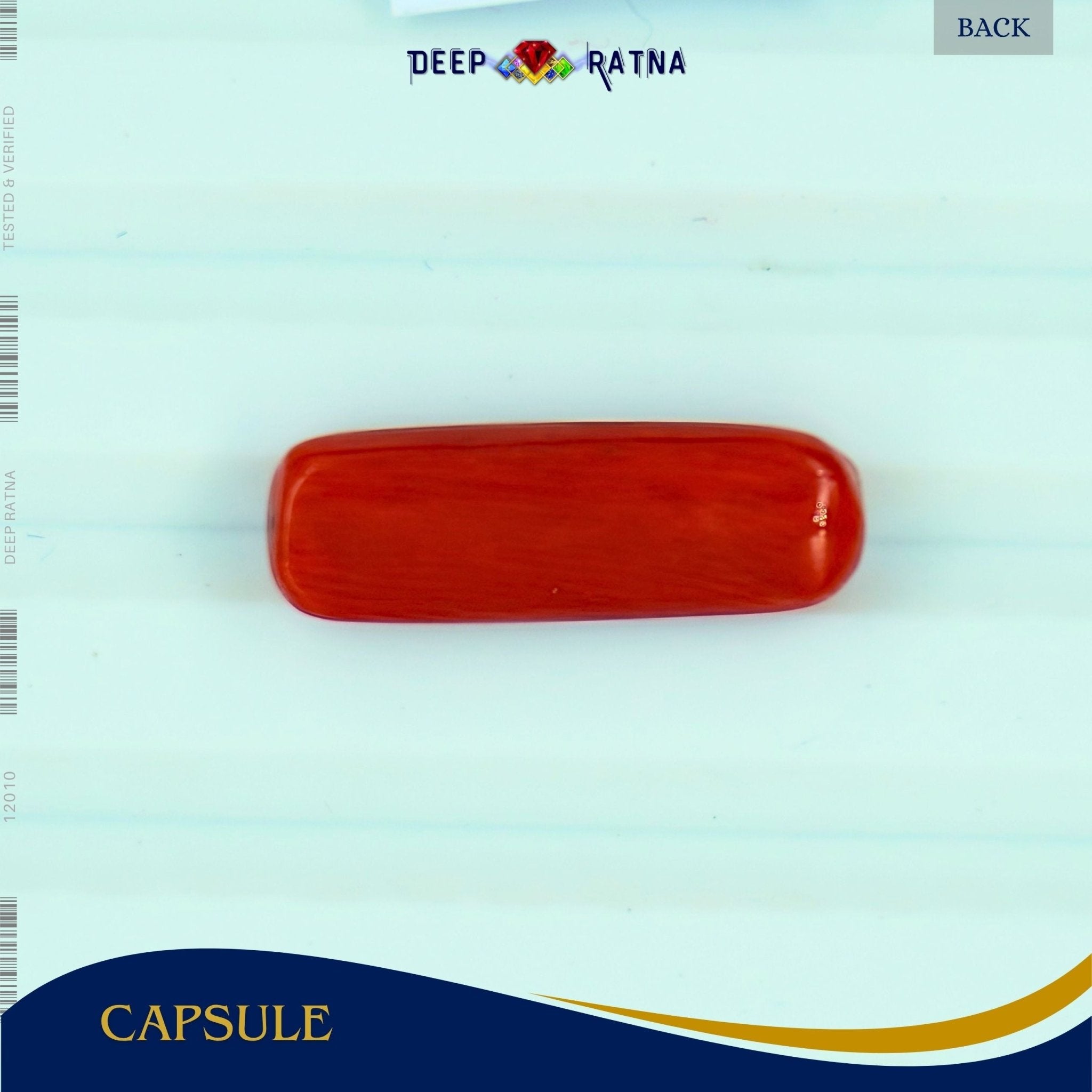 Red Coral 5.04 Carat (Italian) - Deep Ratna