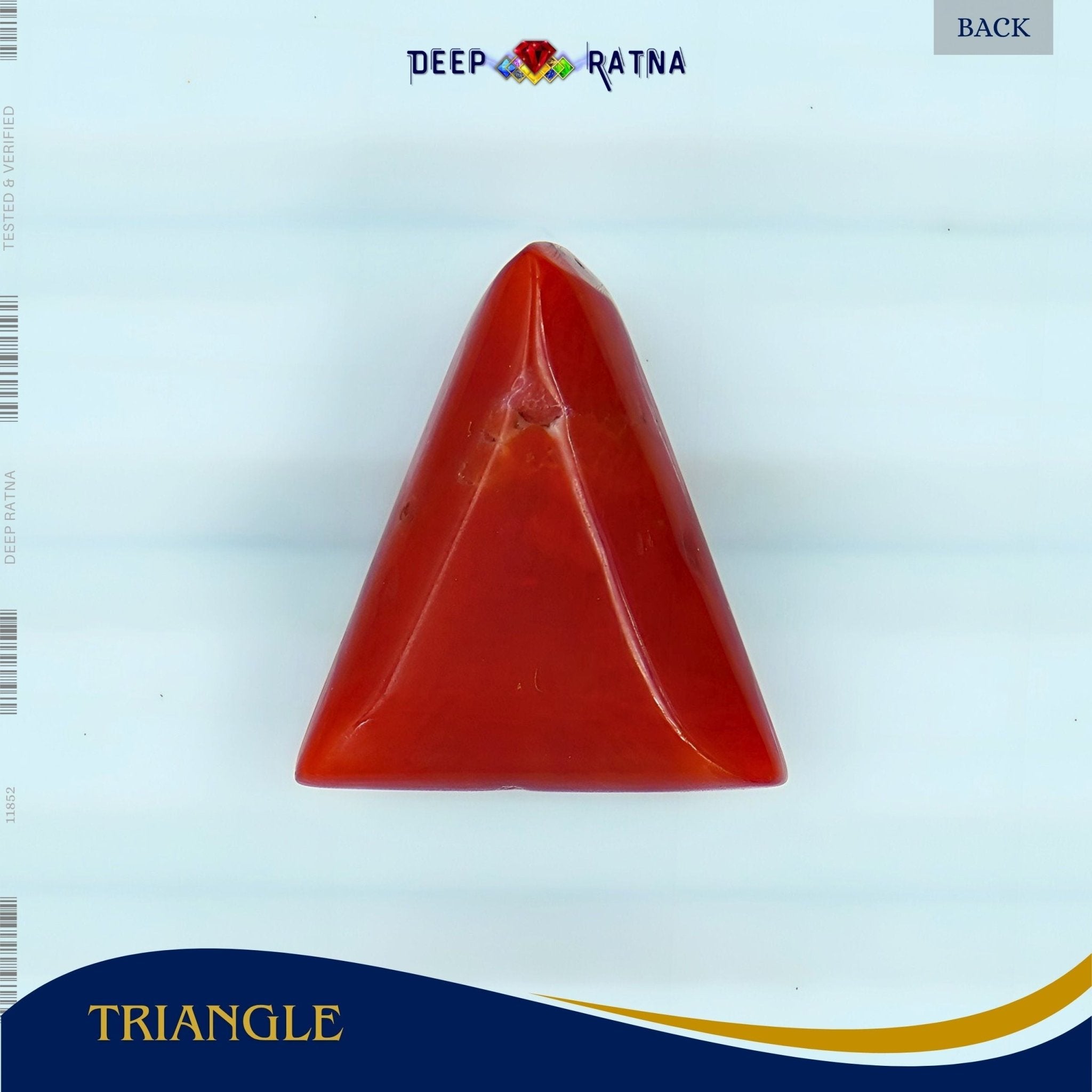 Red Coral 5.42 Carat (Italian) - Deep Ratna
