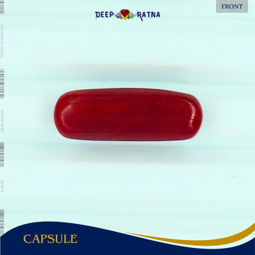 Red Coral 5.44 Carat (Italian) - Deep Ratna